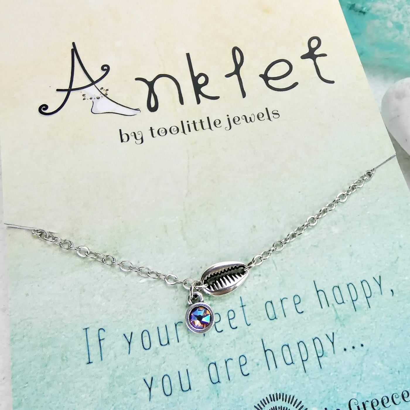Little Shell Anklet — Anklets from Toolittle — additional view 6