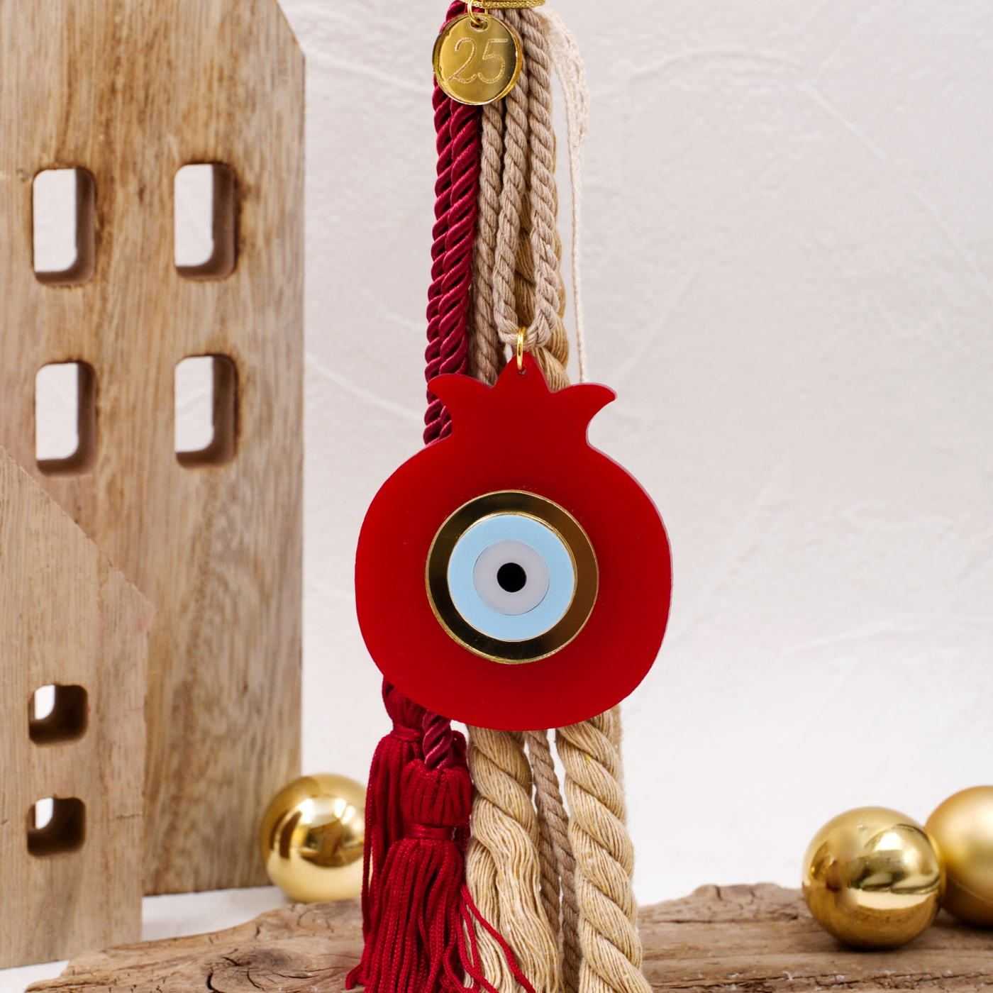 2026 Hanging Lucky Charm with Pomegranate — Pendants & charms from Toolittle — additional view 6