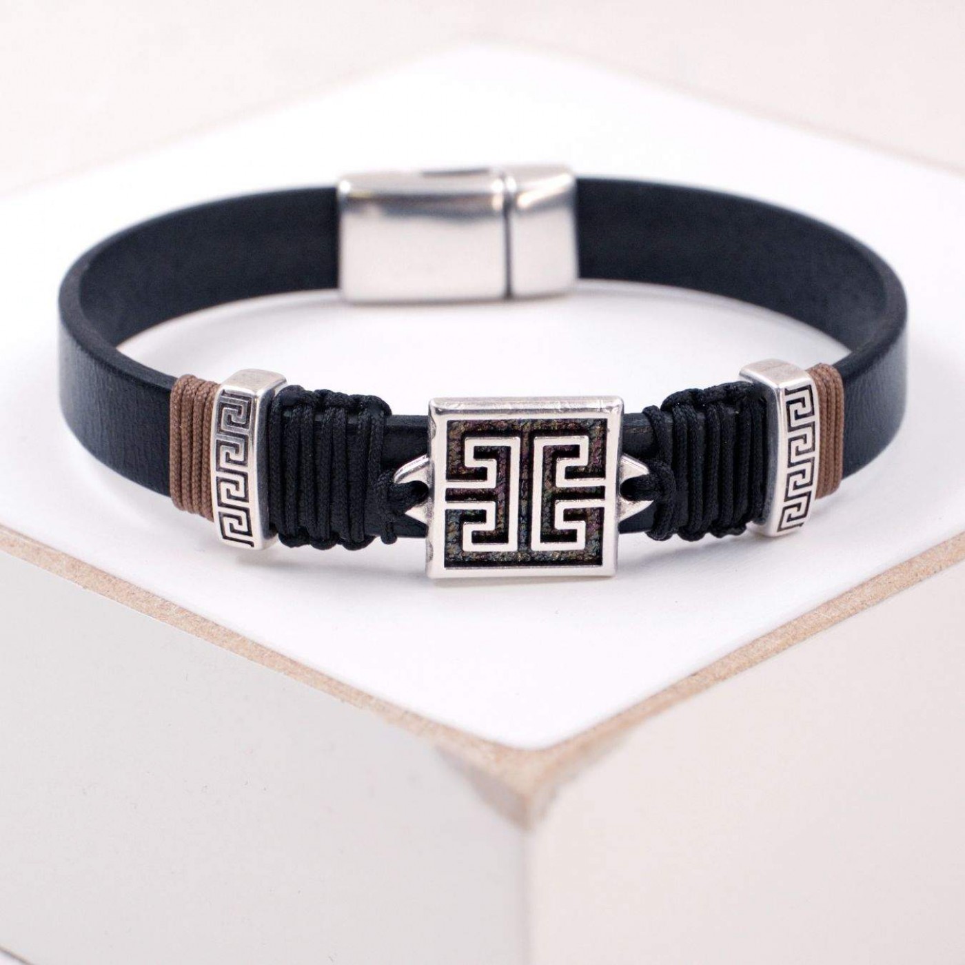 Meander Men's Bracelet — Bracelets from Toolittle — additional view 2