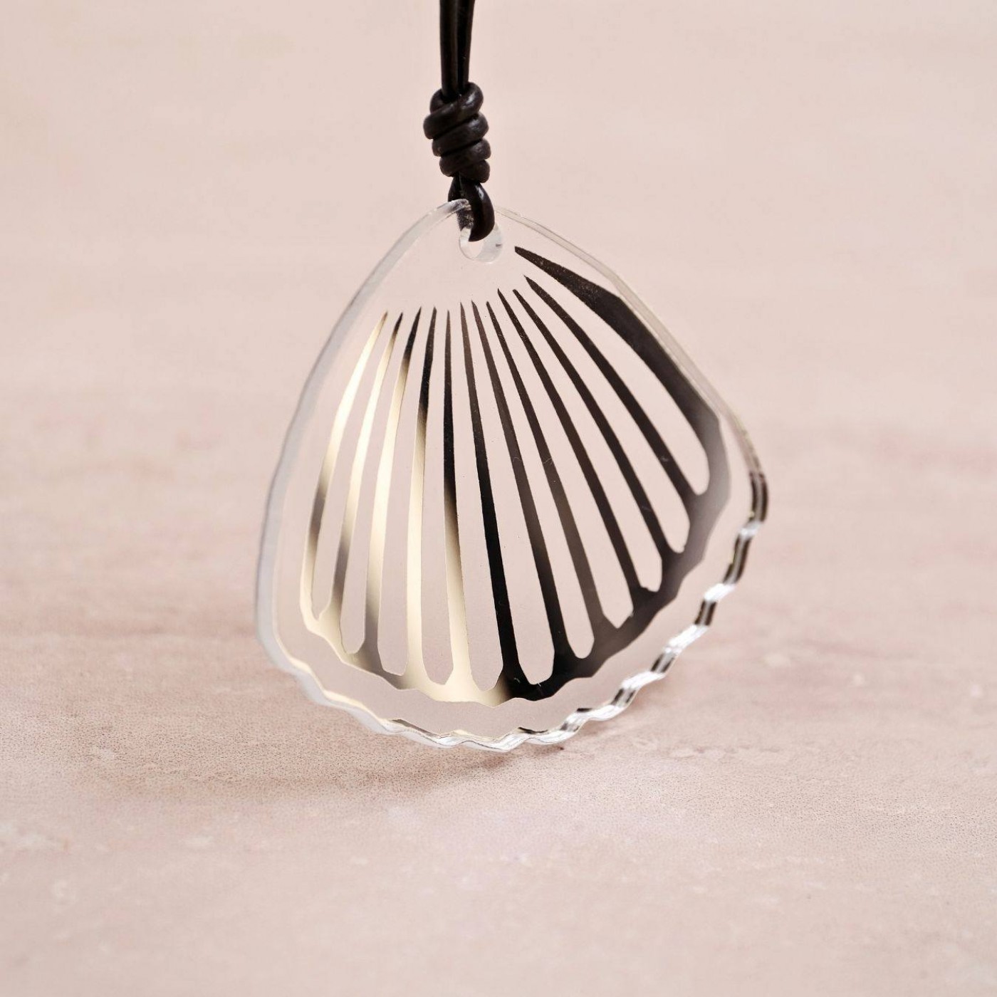 Sea Life Necklace | Shell Clam Pendant — Necklaces from Toolittle — additional view 5