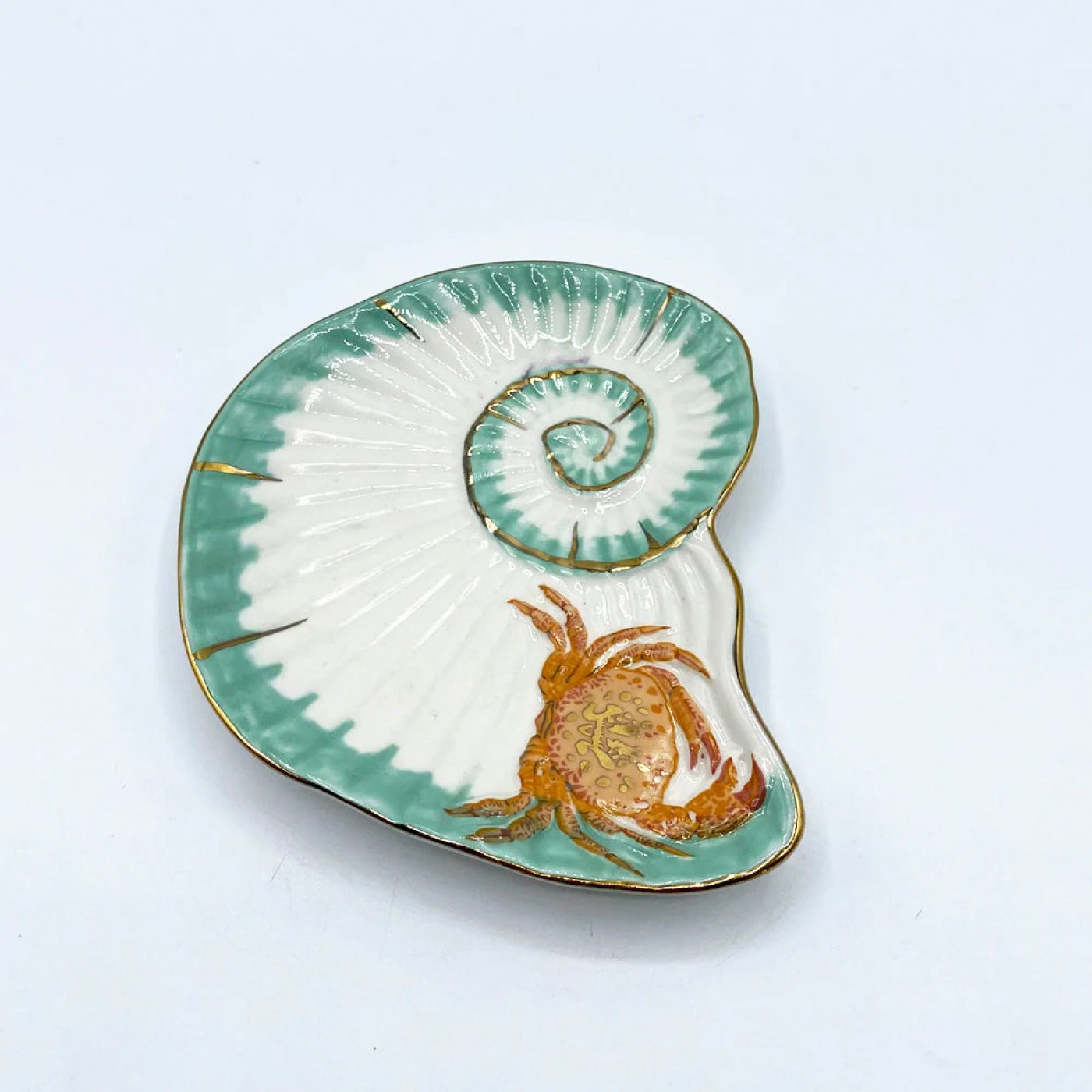Coral Seashell & Crab Dish — Ceramics & pottery from Toolittle — additional view 3