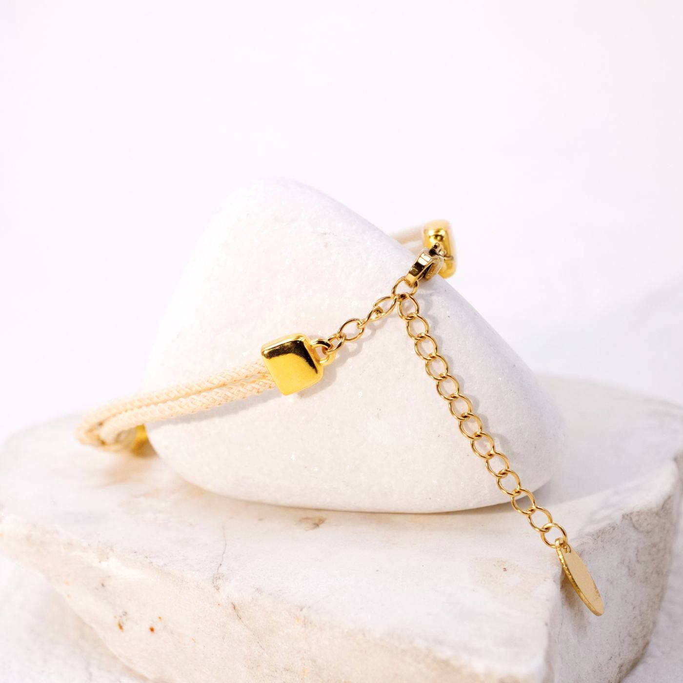 Cord Bracelet with Crystal — Bracelets from Toolittle — additional view 2