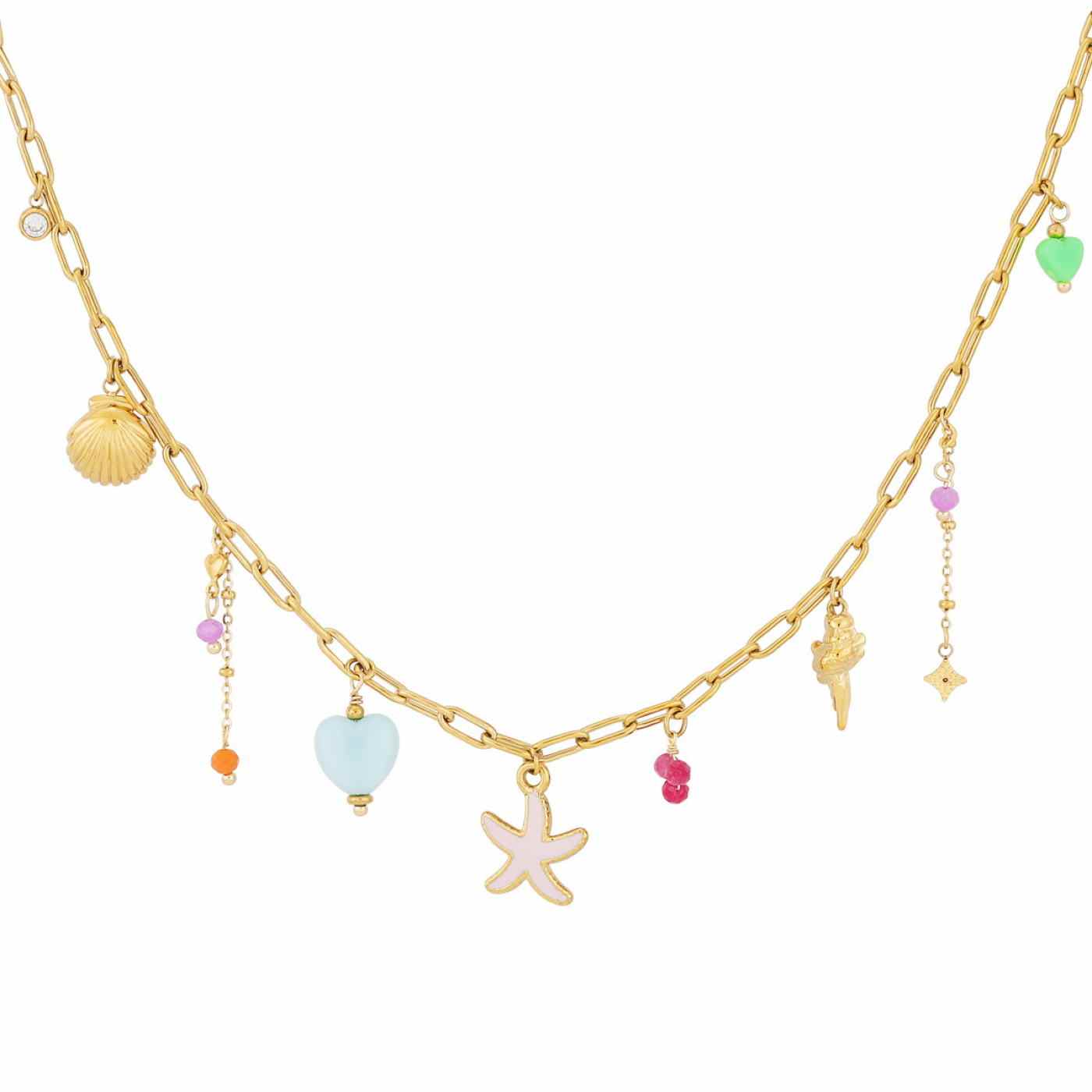 Stones Inox Chain Necklace — Necklaces from Toolittle — additional view 6