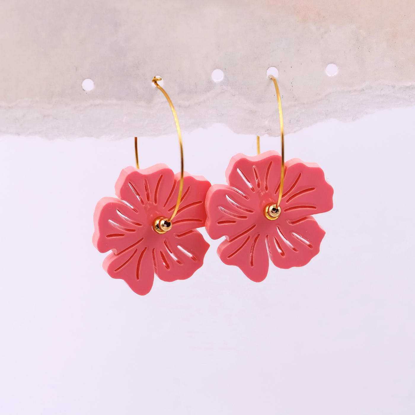 Inox earrings Nature Collection — Earrings from Toolittle — additional view 2