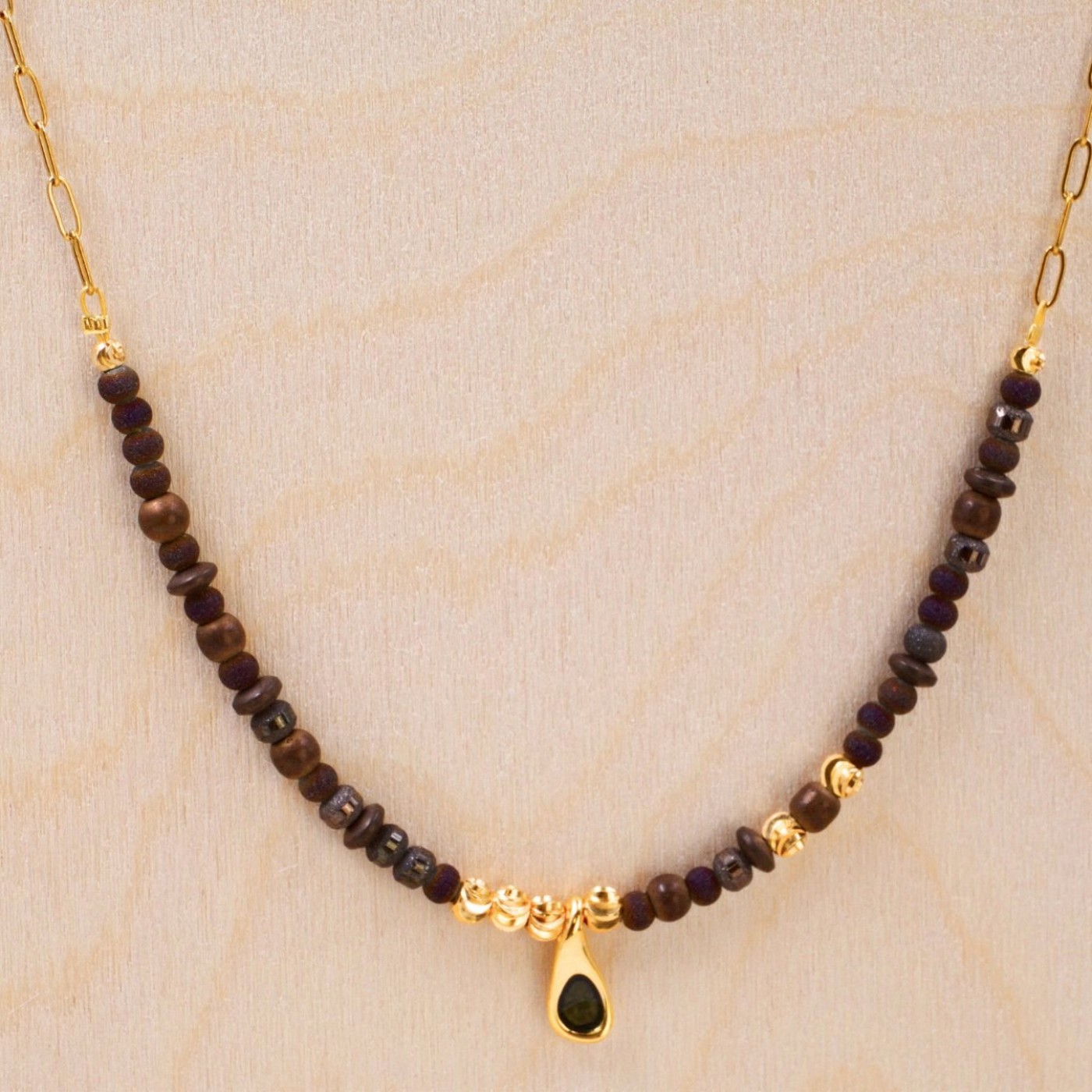 Hematite Jewelry: Handmade Necklace — Necklaces from Toolittle — additional view 4