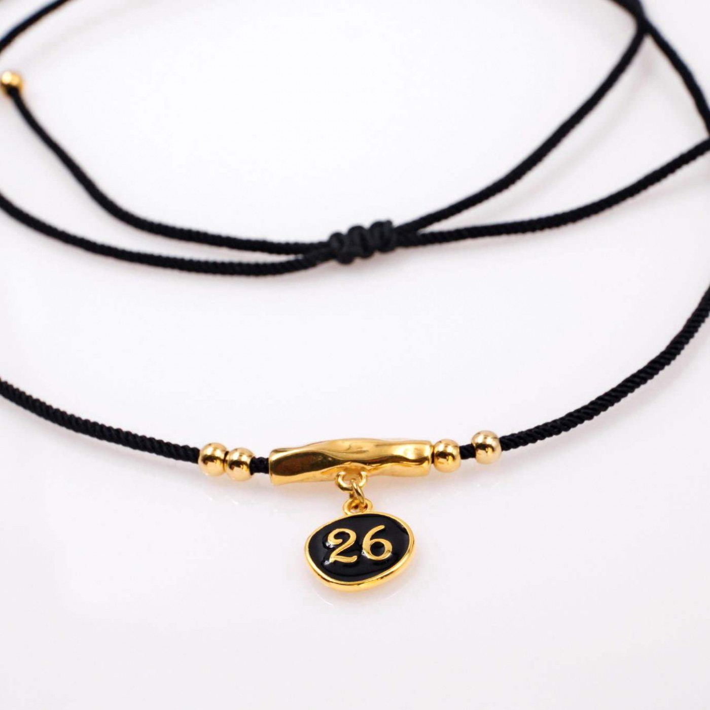 Lucky 2026 Necklace - Gold Plating & Enamel