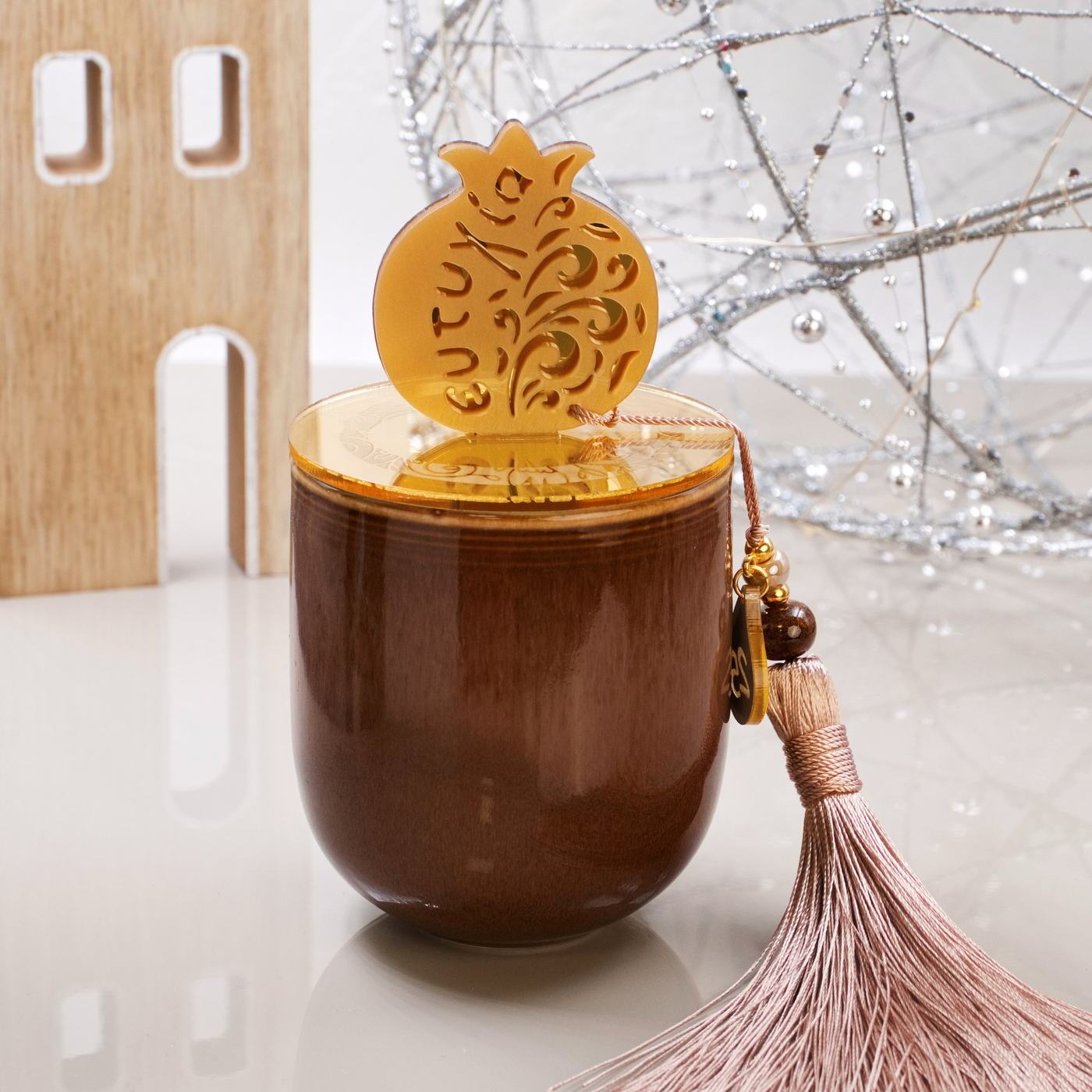 Lucky Pomegranate Scented Candle — Pendants & charms from Toolittle — additional view 2