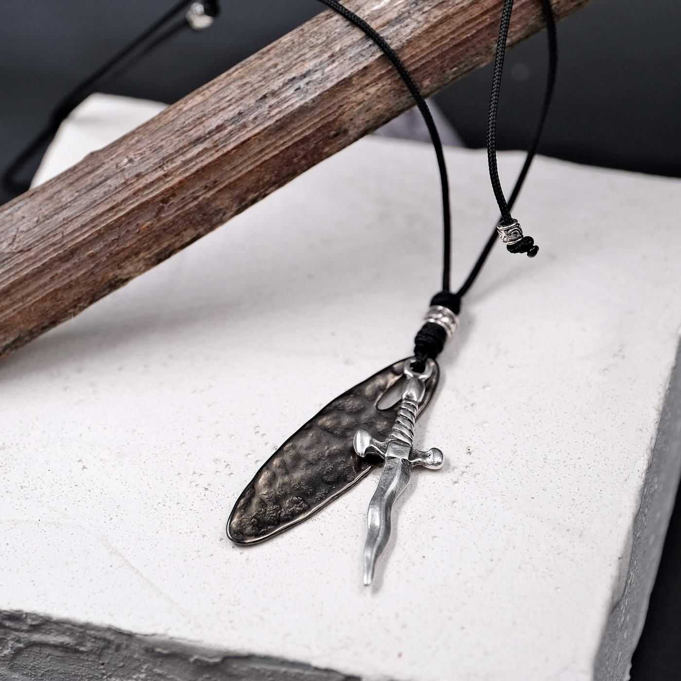 Men's necklace Sword — Necklaces from Toolittle — additional view 2