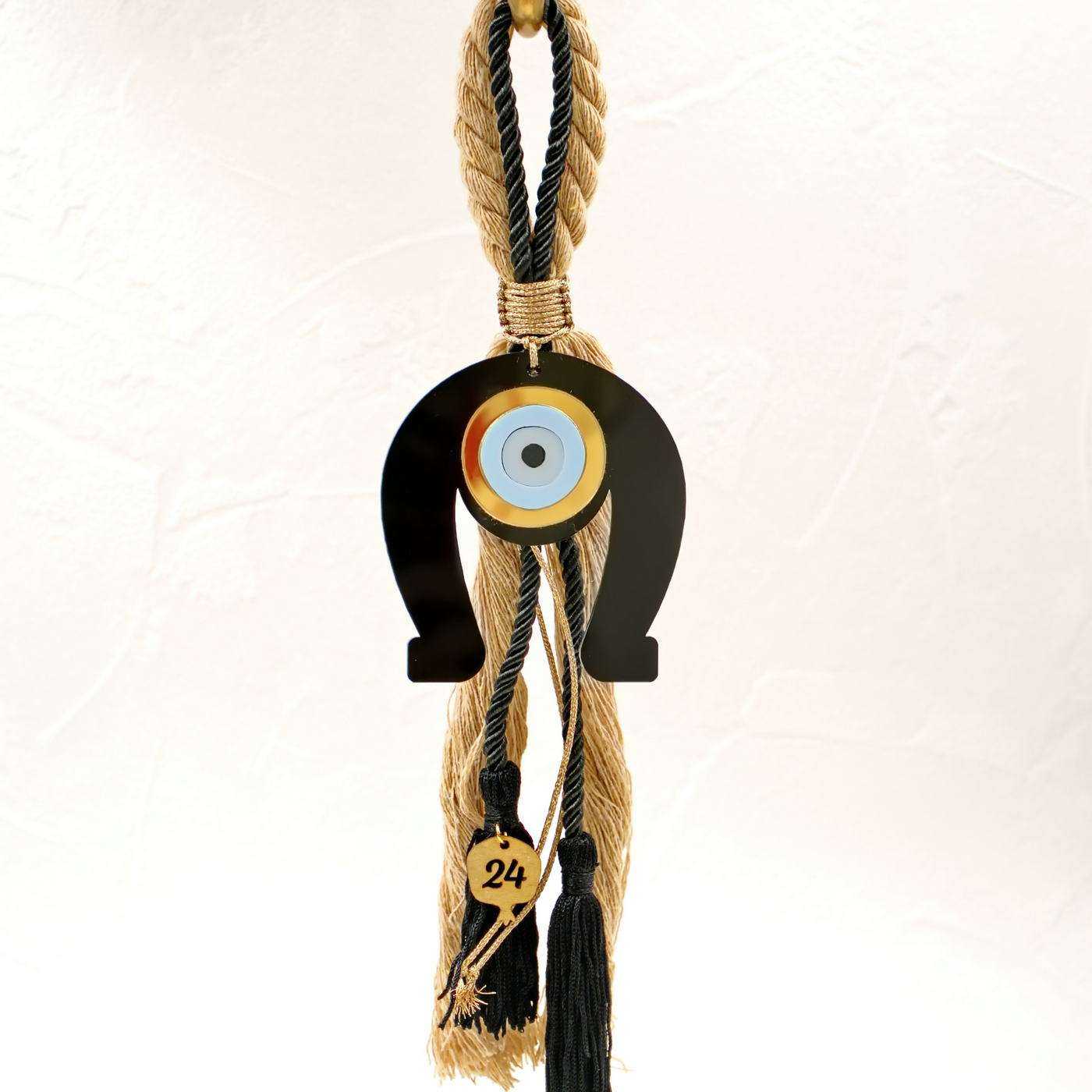 Hanging Lucky Horseshoe Charm — Pendants & charms from Toolittle — additional view 2