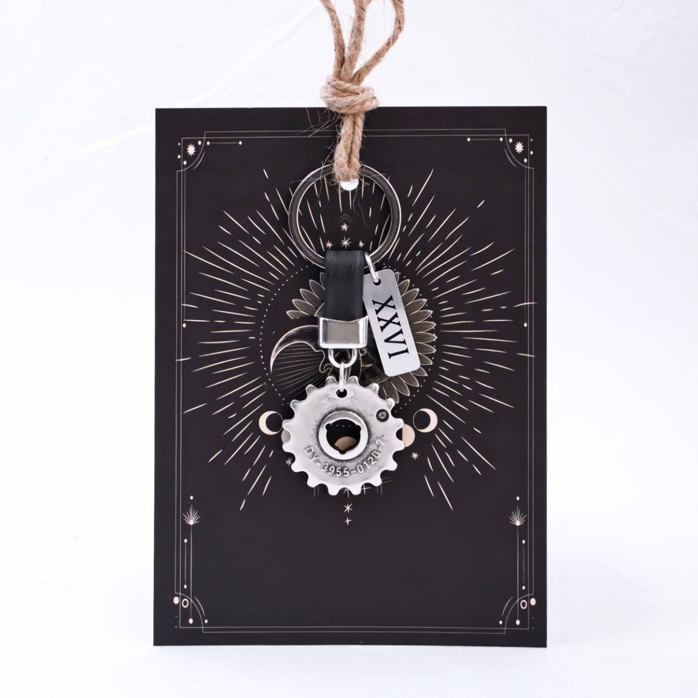 Men’s Lucky Keychain XXVI - Metal Gear — Pendants & charms from Toolittle — additional view 3
