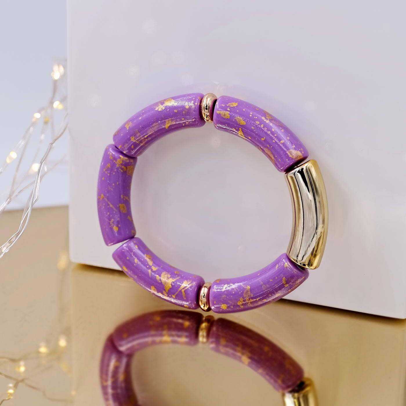 Elastic bracelet Resin beauty — Bracelets from Toolittle — additional view 3