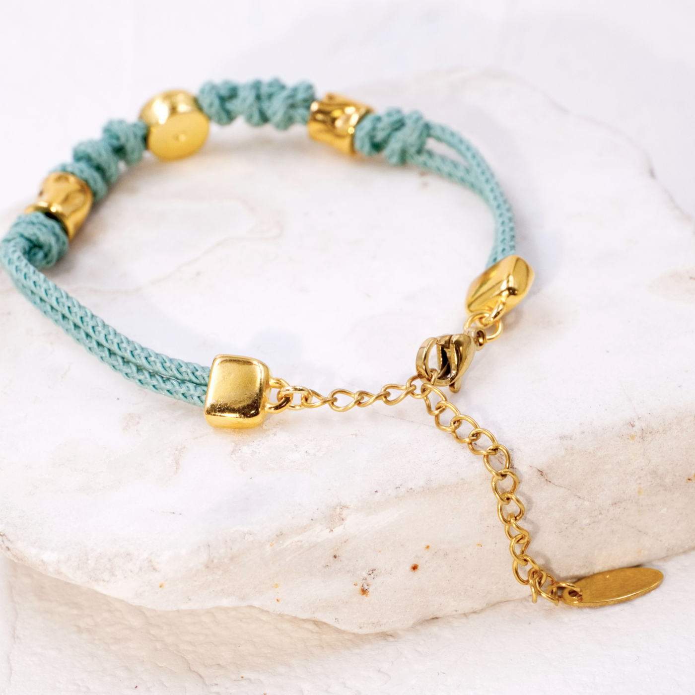 Cord Bracelet with Evil Eye — Bracelets from Toolittle — additional view 2