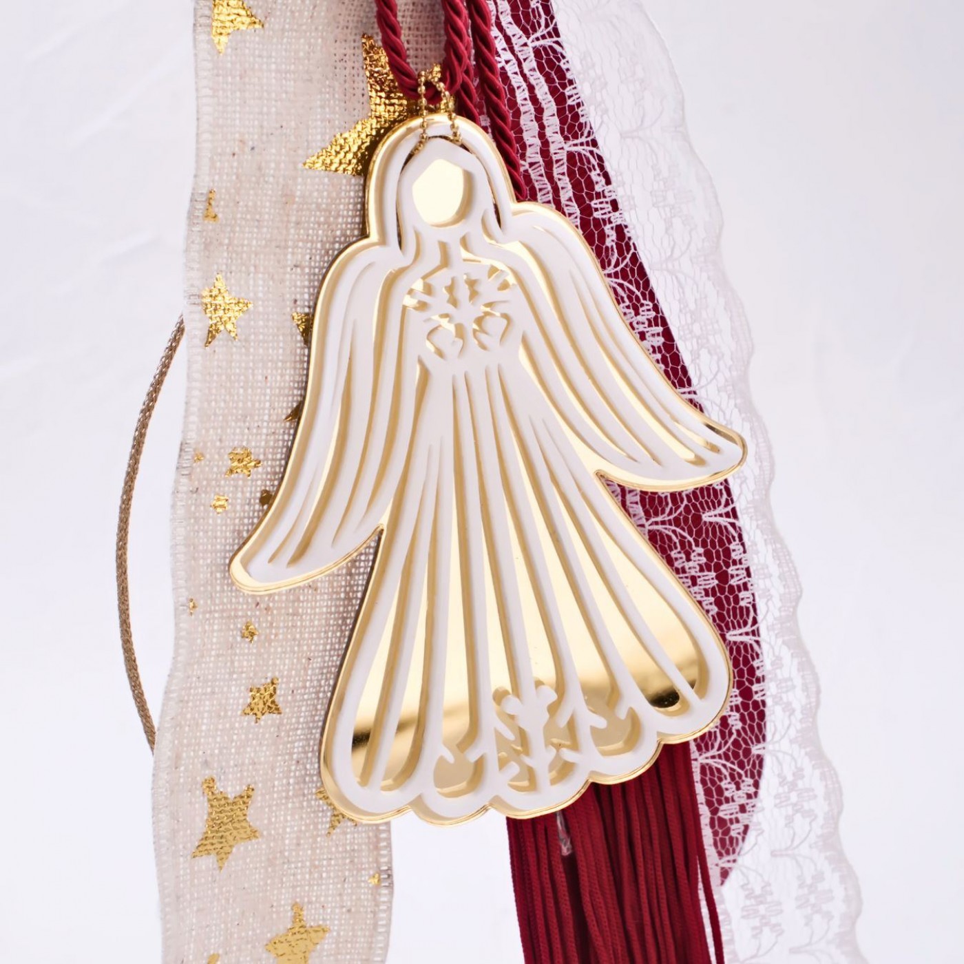 Hanging 2026 Lucky Charm – Plexiglass Angel — Pendants & charms from Toolittle — additional view 2