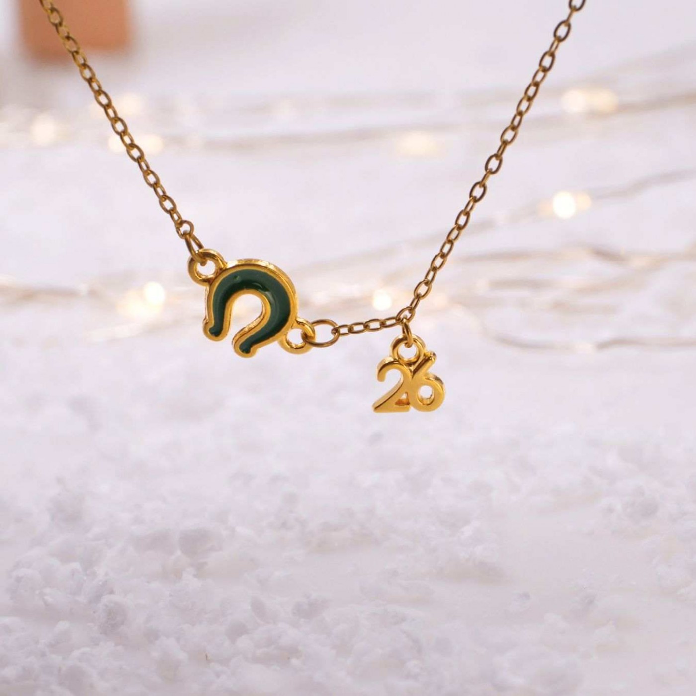 2026 Lucky Enamelled Horseshoe Bracelet — Pendants & charms from Toolittle — additional view 2
