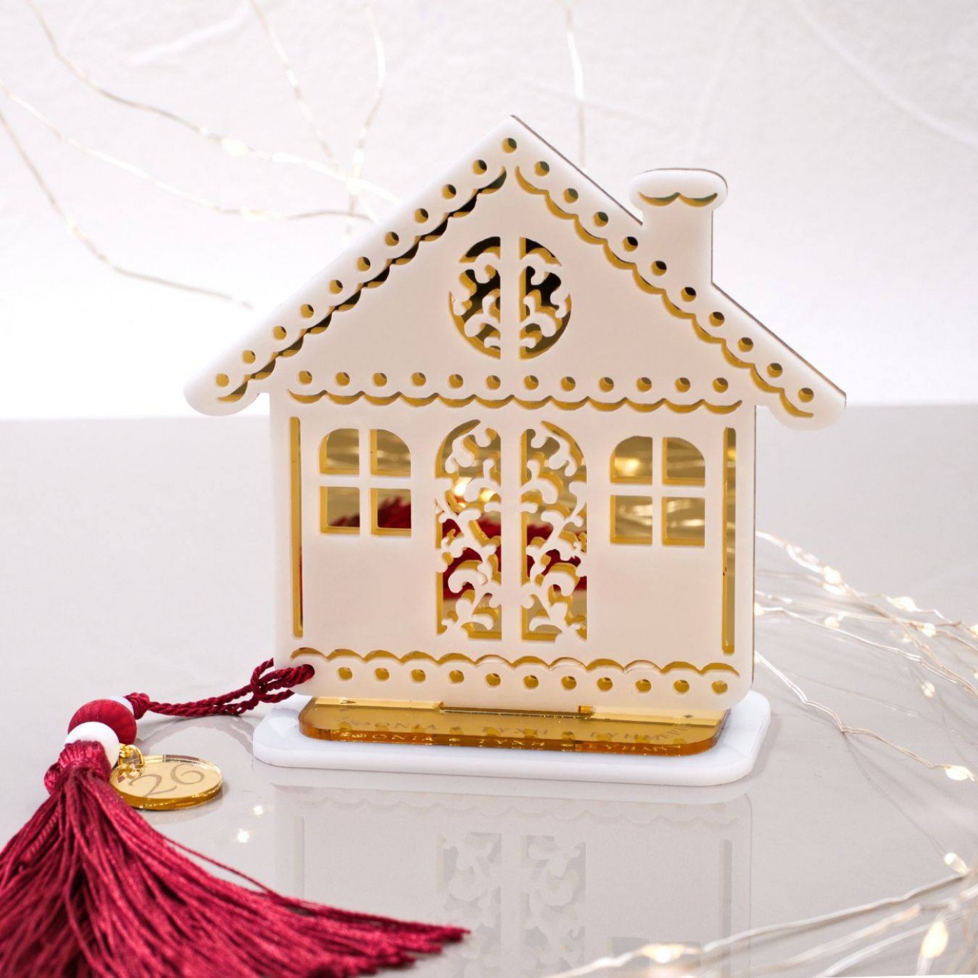 2026 Tabletop Lucky Charm – Plexiglass House — Pendants & charms from Toolittle — additional view 6
