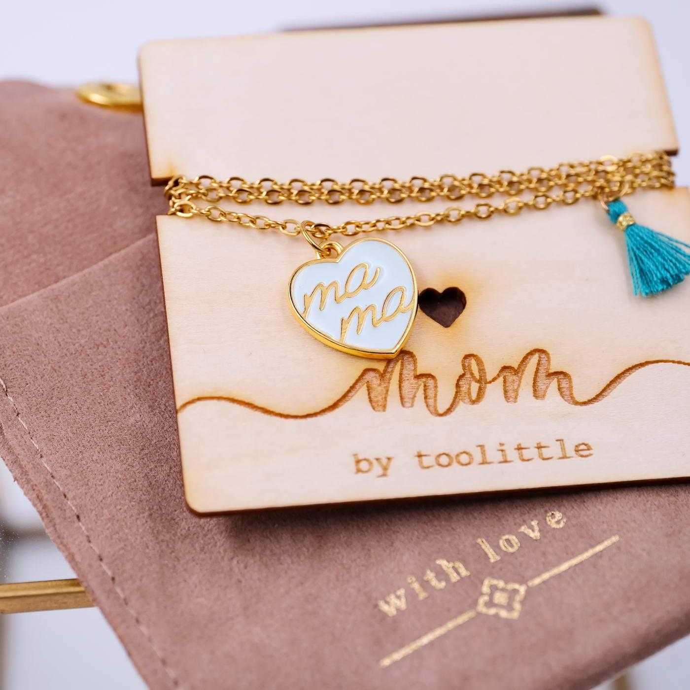 Short necklace for mum — Necklaces from Toolittle — additional view 3