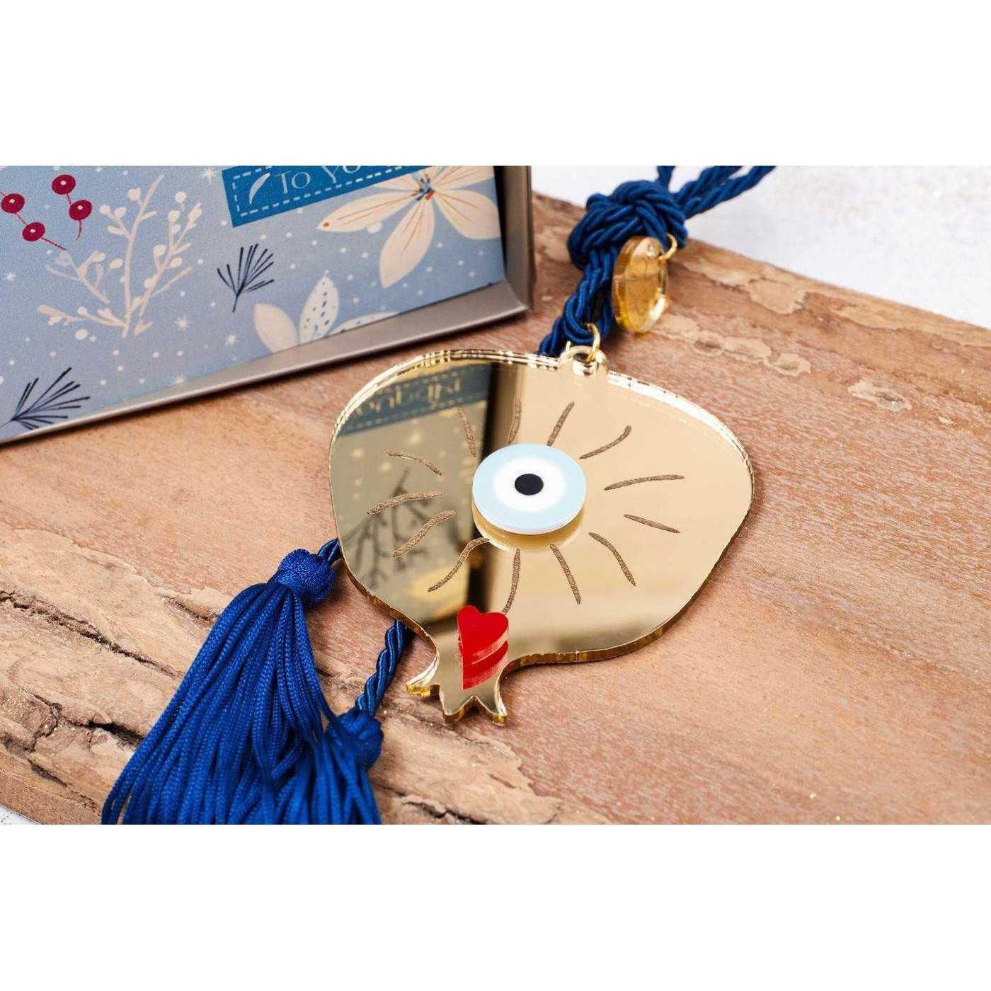 2026 Golden Pomegranate Lucky Charm — Pendants & charms from Toolittle — additional view 4