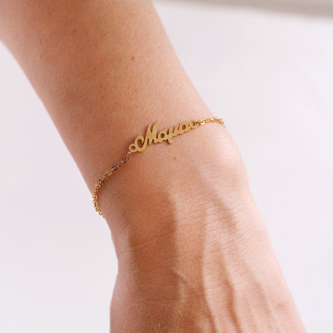 Stainless Steel Jewelry: Mama Chain Bracelet — Bracelets from Toolittle — additional view 3