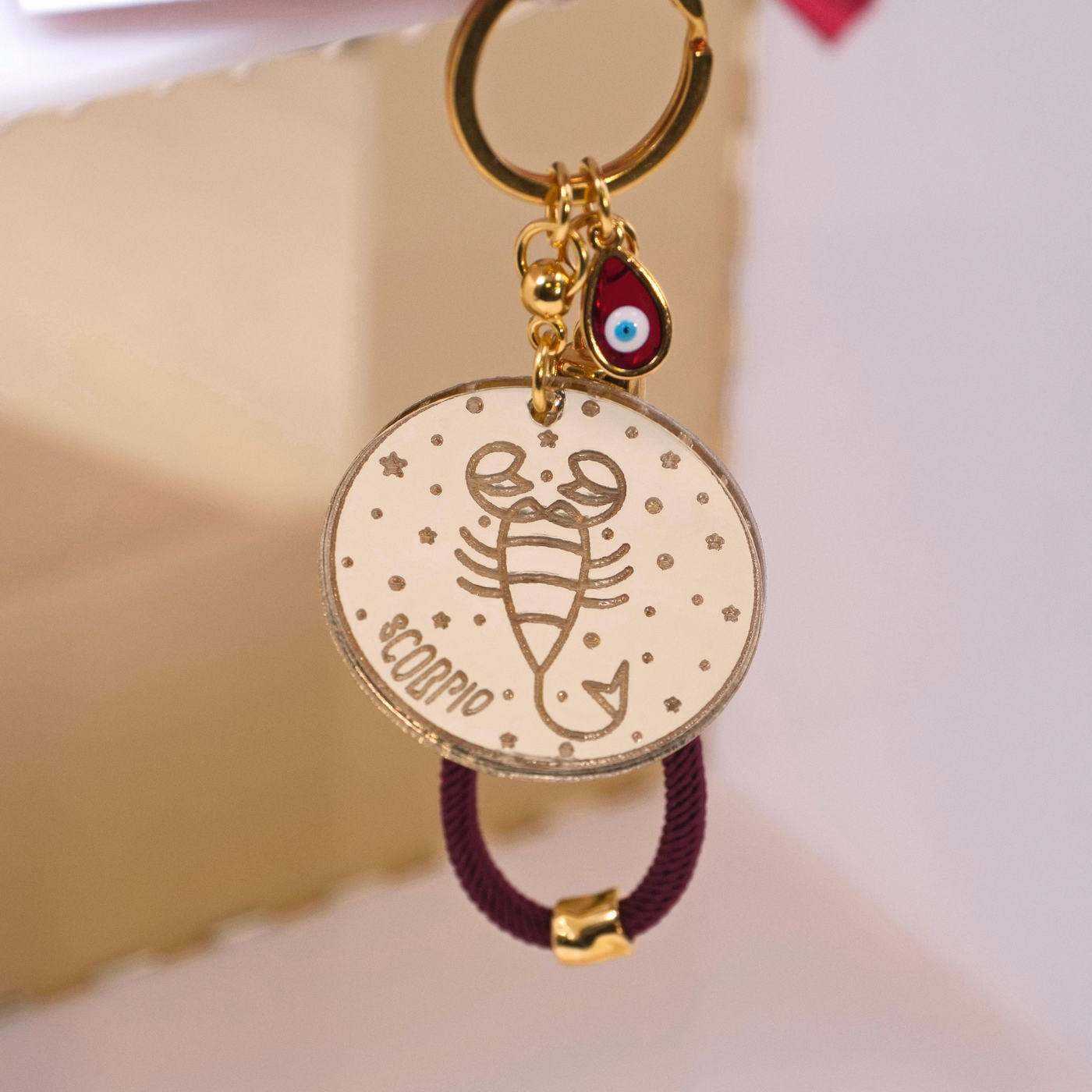 Scorpio Sign Keychain — Pendants & charms from Toolittle — additional view 3