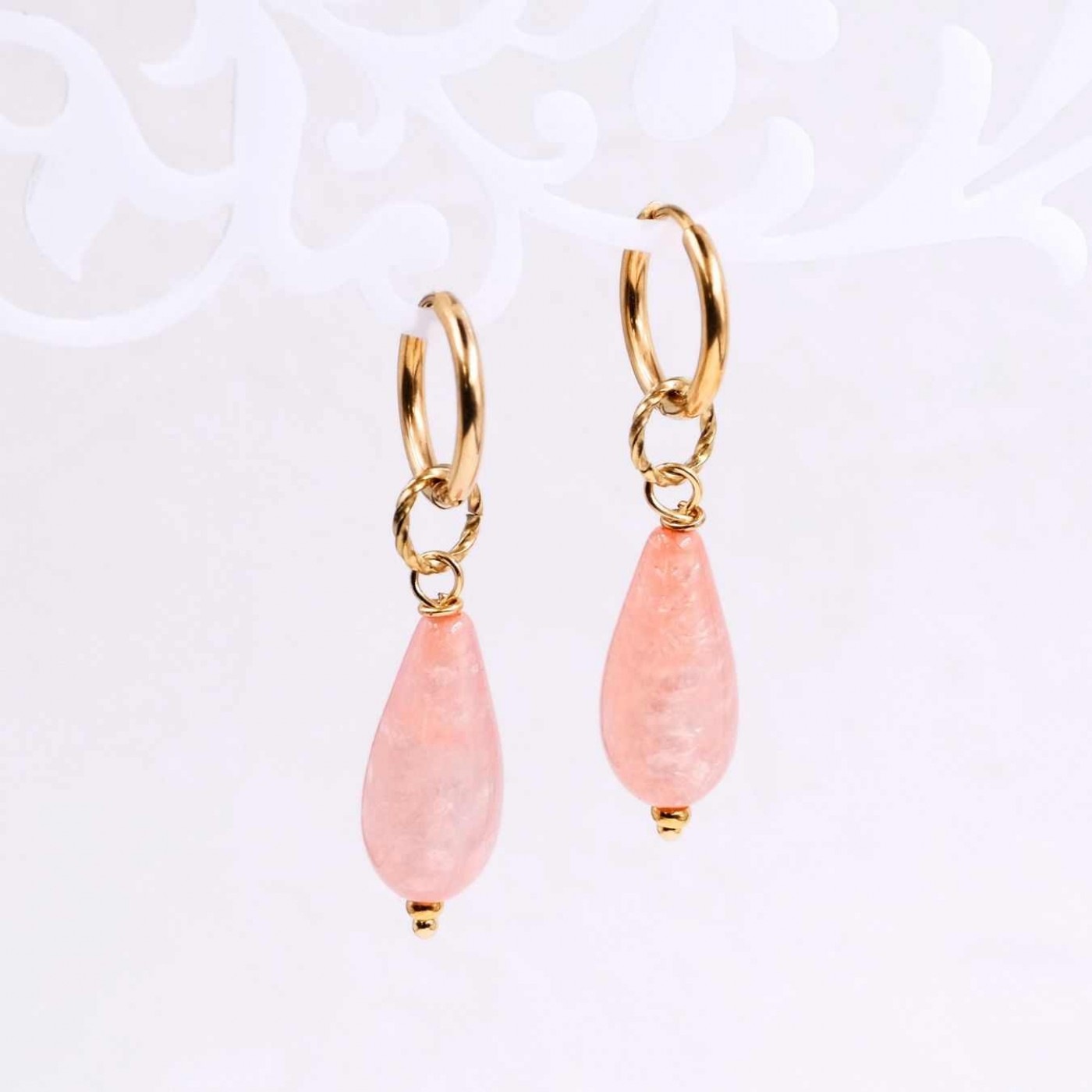 Stainless Steel Jewelry: Polaris Drop Earrings — Earrings from Toolittle — additional view 2