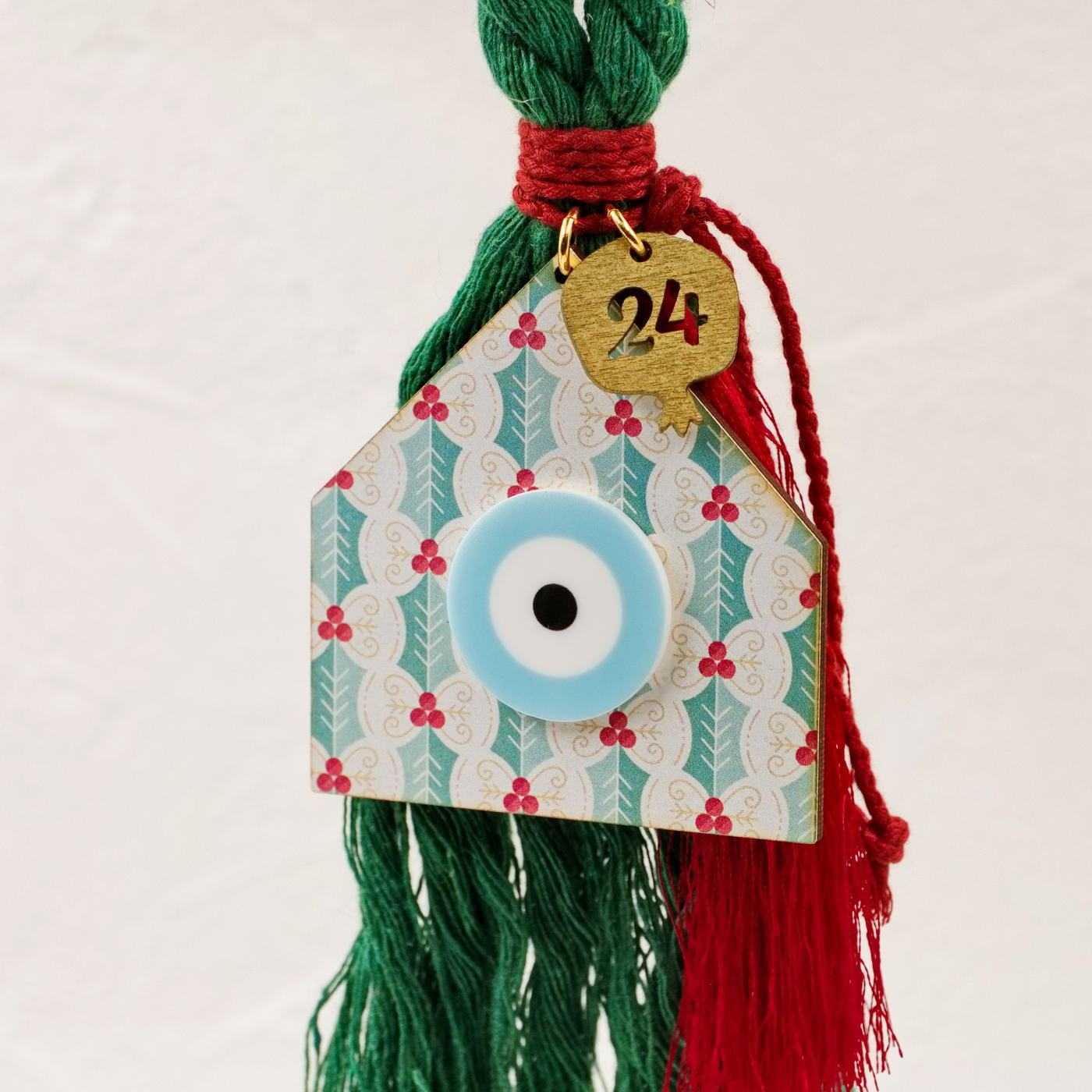 2026 Hanging Lucky Charm with House — Pendants & charms from Toolittle — additional view 4