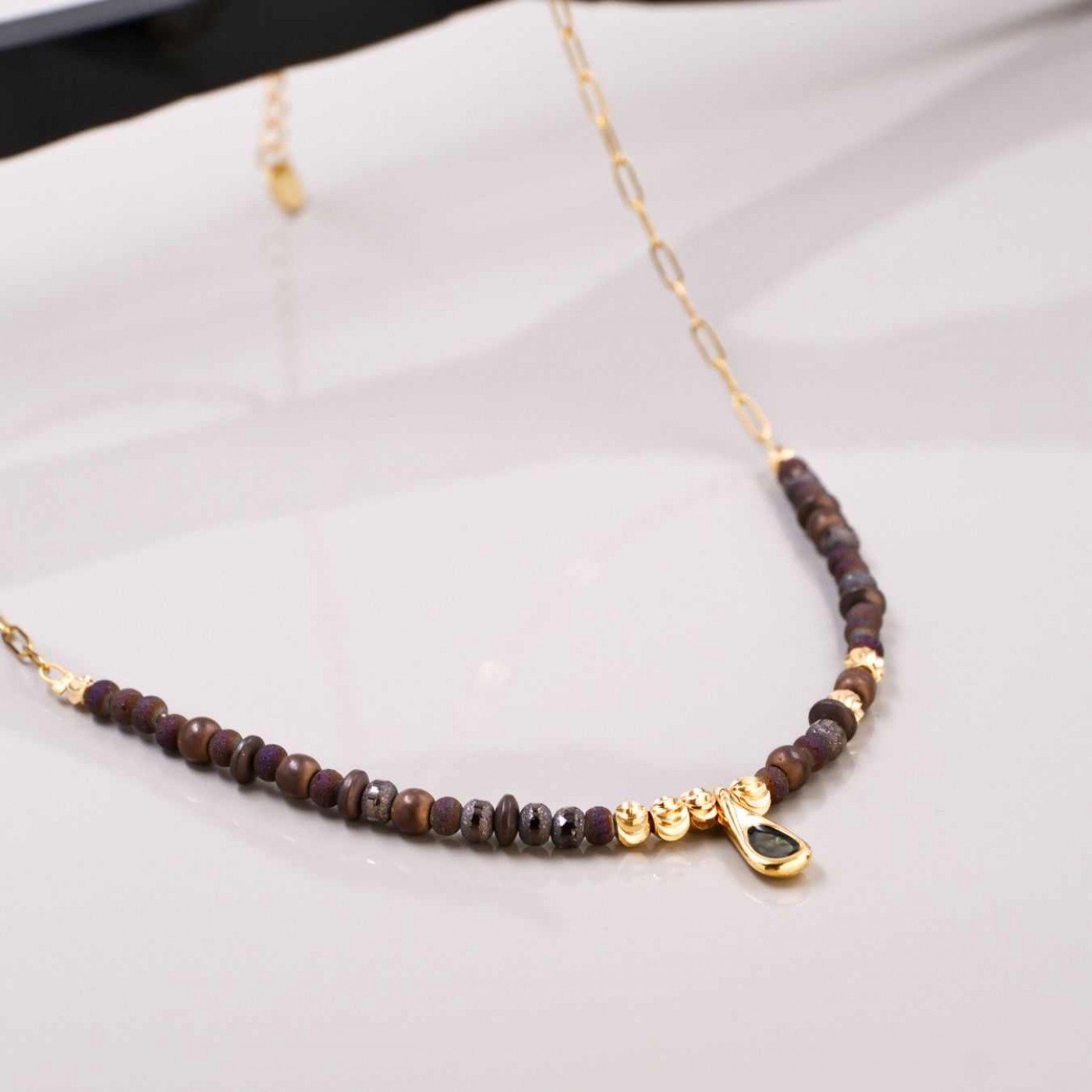Hematite Jewelry: Handmade Necklace — Necklaces from Toolittle — additional view 5