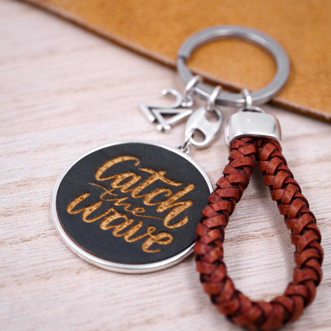 Catch the Wave: Men's 2026 Lucky Charm Keychain — Pendants & charms from Toolittle — additional view 3
