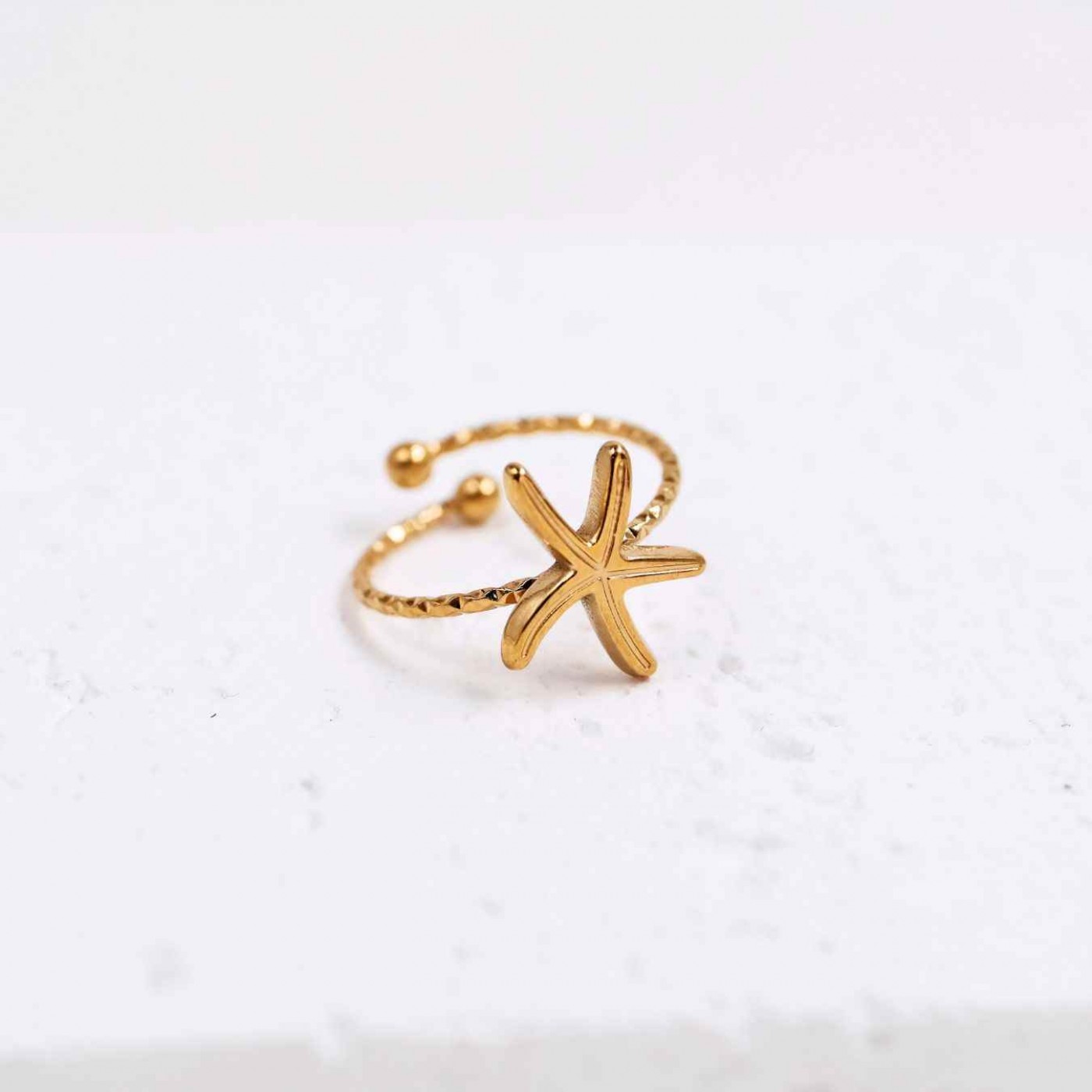 Stainless Steel Ring | Starfish — Rings from Toolittle — additional view 4