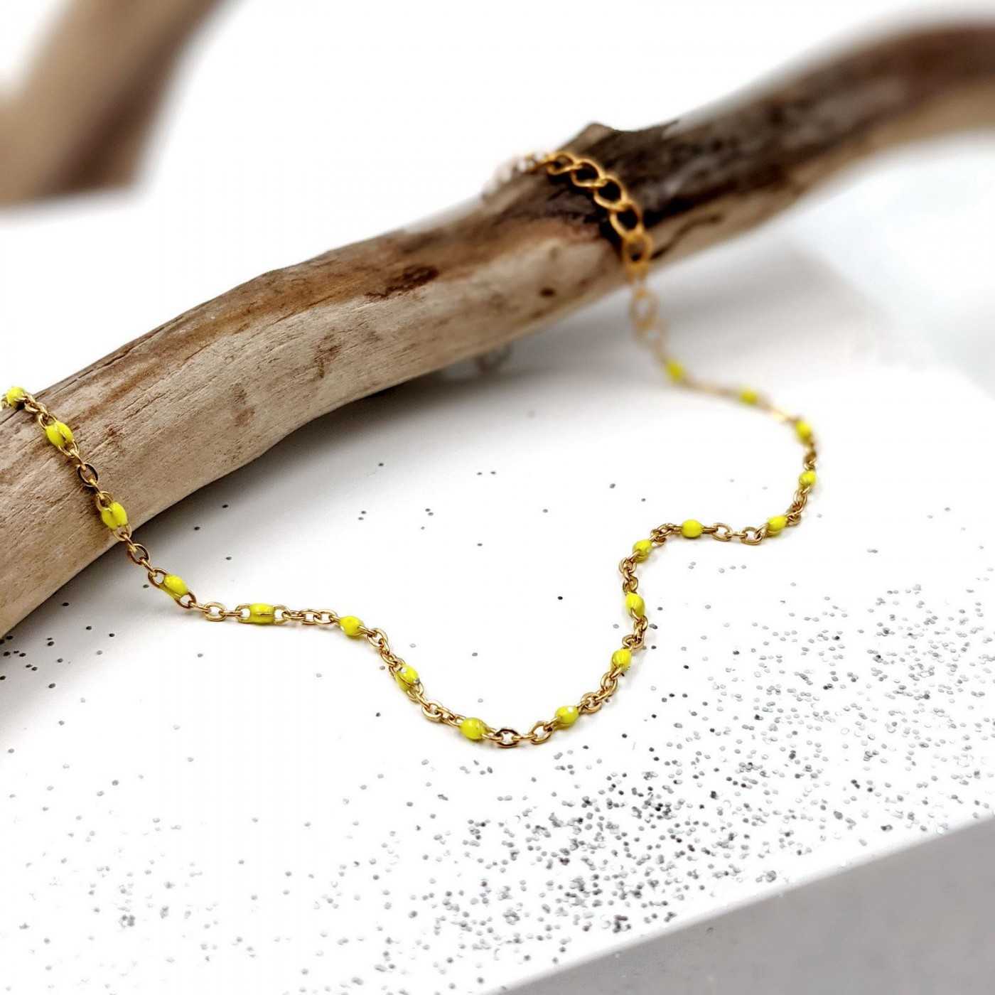 Golden Staybright stainless steel Anklet — Anklets from Toolittle — additional view 3
