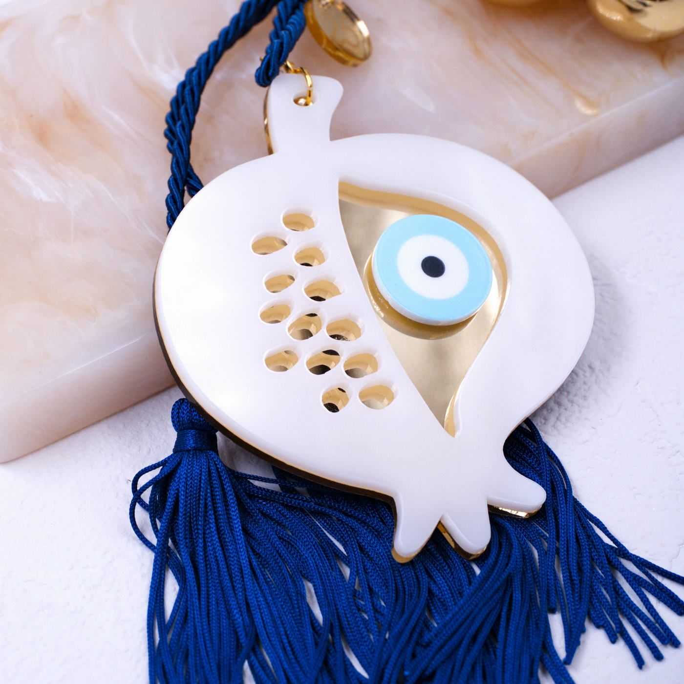 2026 Pomegranate Hanging Lucky Charm — Pendants & charms from Toolittle — additional view 2