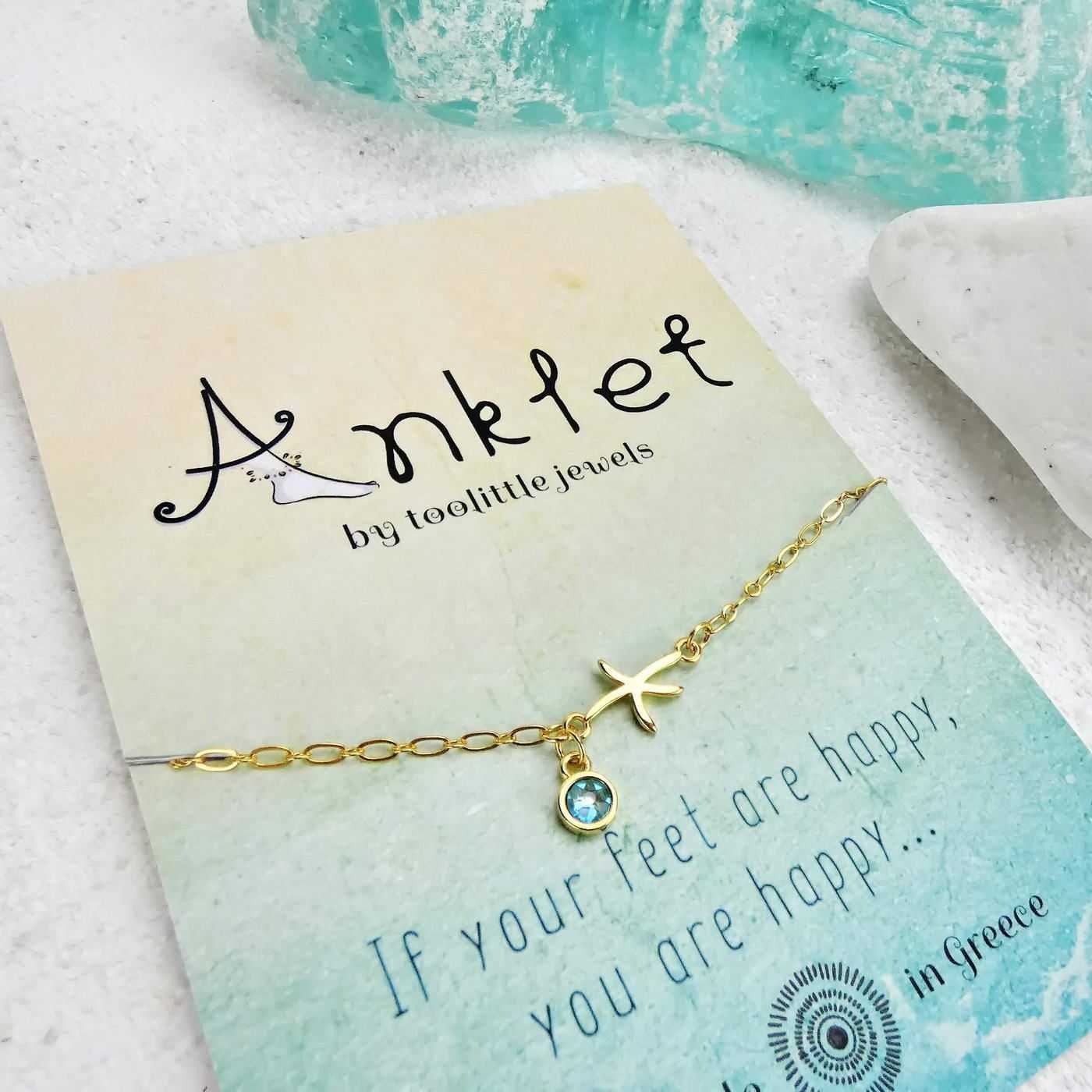 Sea Star Anklet — Anklets from Toolittle — additional view 4