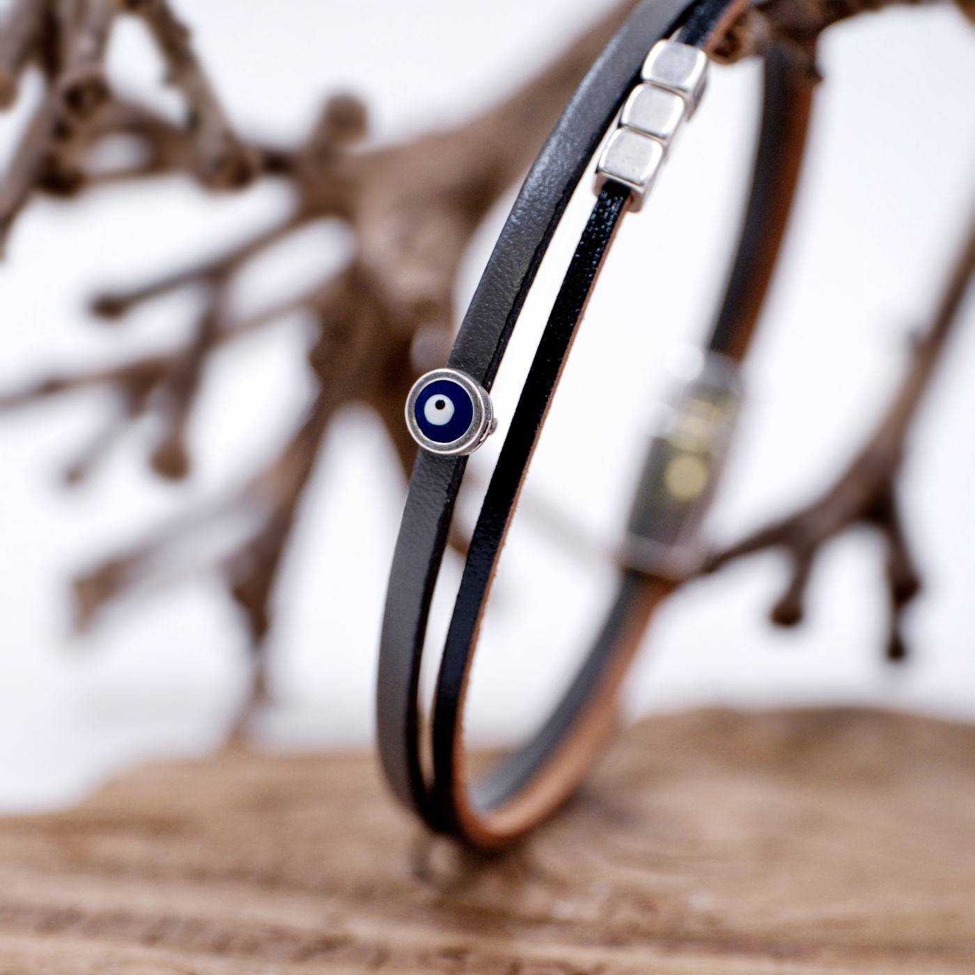Mati Men's Leather Bracelet — Bracelets from Toolittle — additional view 2