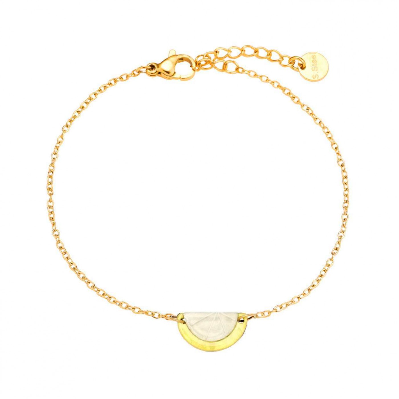 Lemon Inox Chain Bracelet — Bracelets from Toolittle — additional view 3