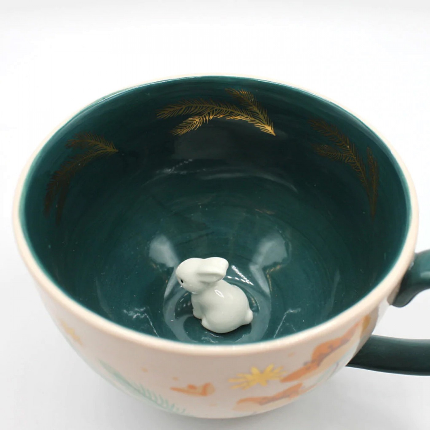 Secret Garden Rabbit Teacup — Ceramics & pottery from Toolittle — additional view 4
