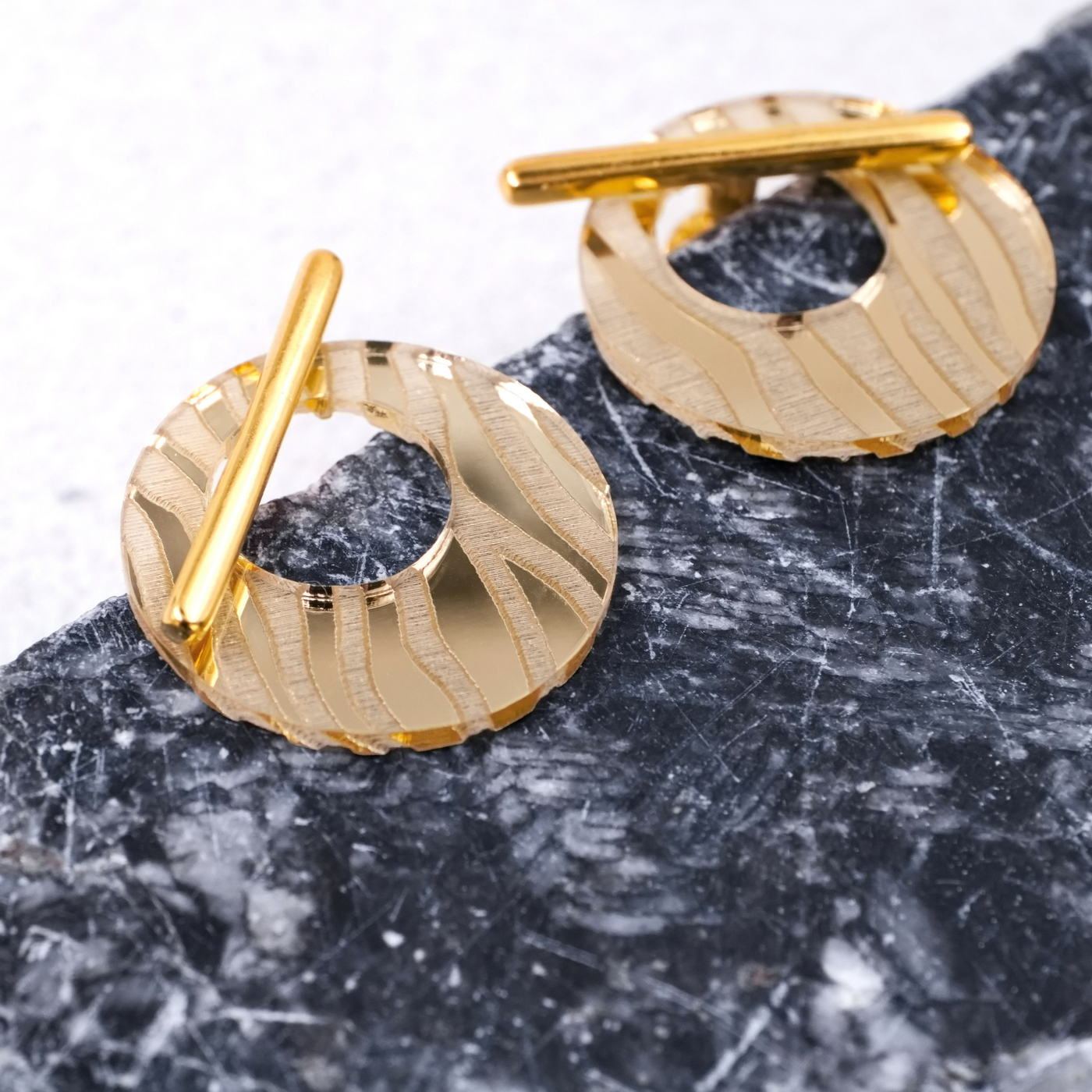 Plexiglass Double-side Earrings — Earrings from Toolittle — additional view 5