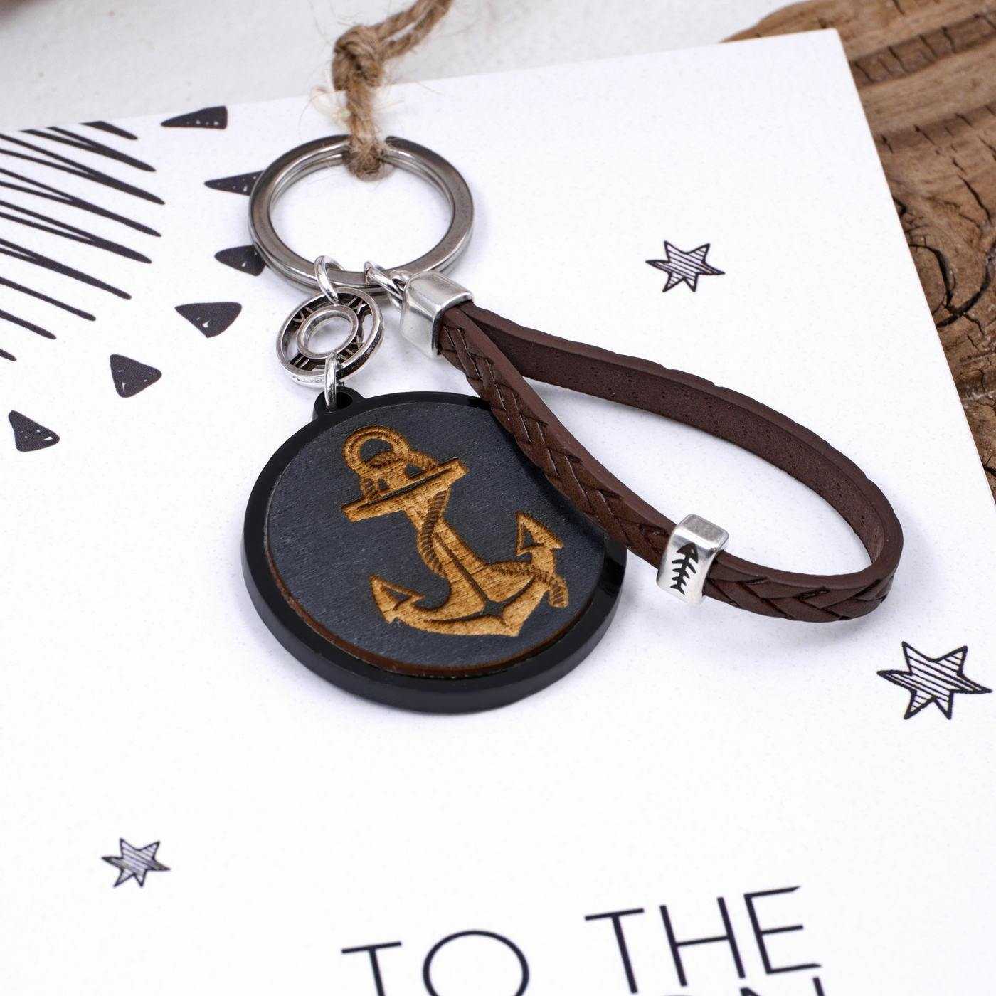Anchor Men's Keychain — Pendants & charms from Toolittle — additional view 2