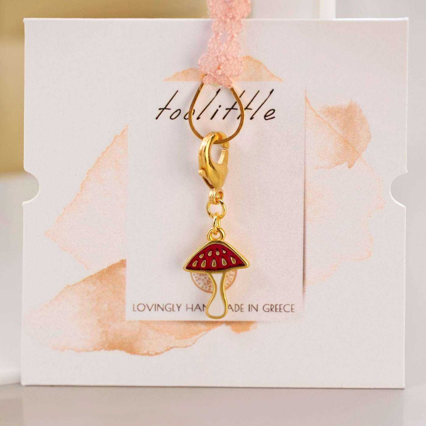 Mushroom Shoe Charm — Pendants & charms from Toolittle — additional view 2