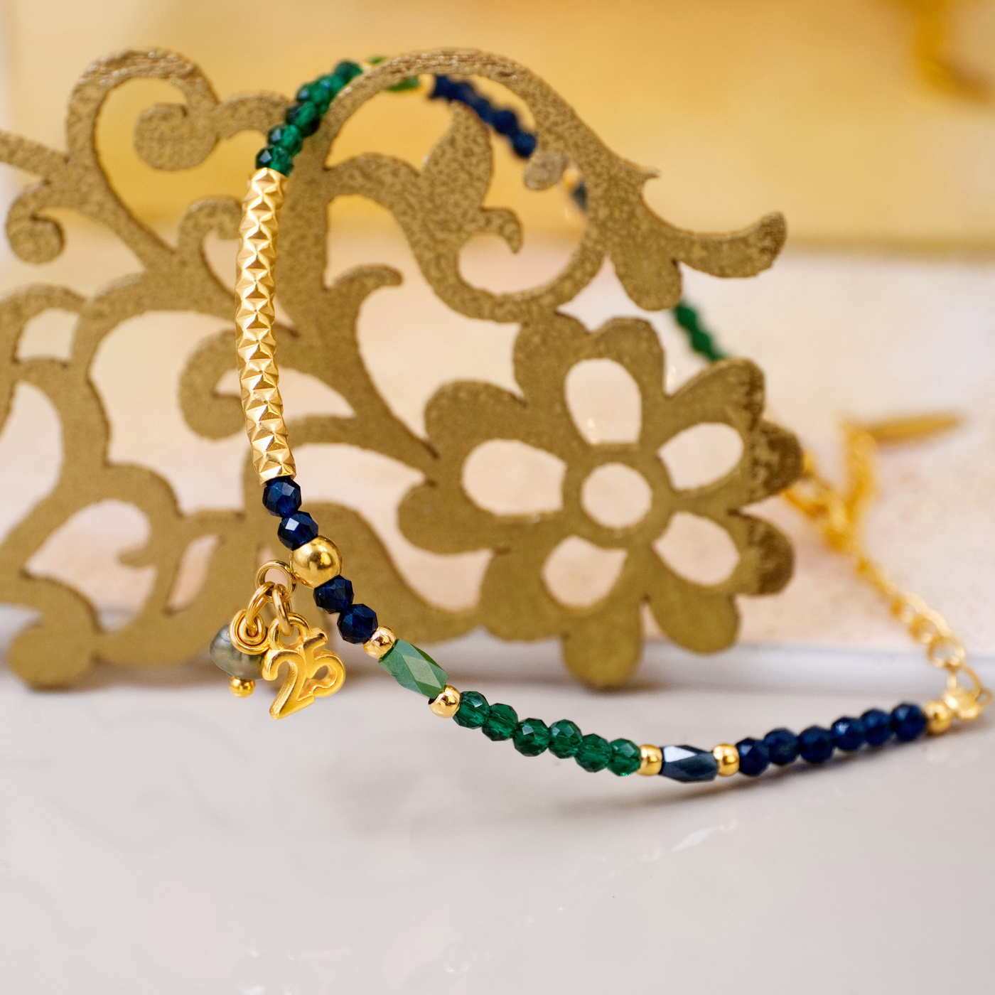Zircon Crystals Lucky Bracelet — Pendants & charms from Toolittle — additional view 3
