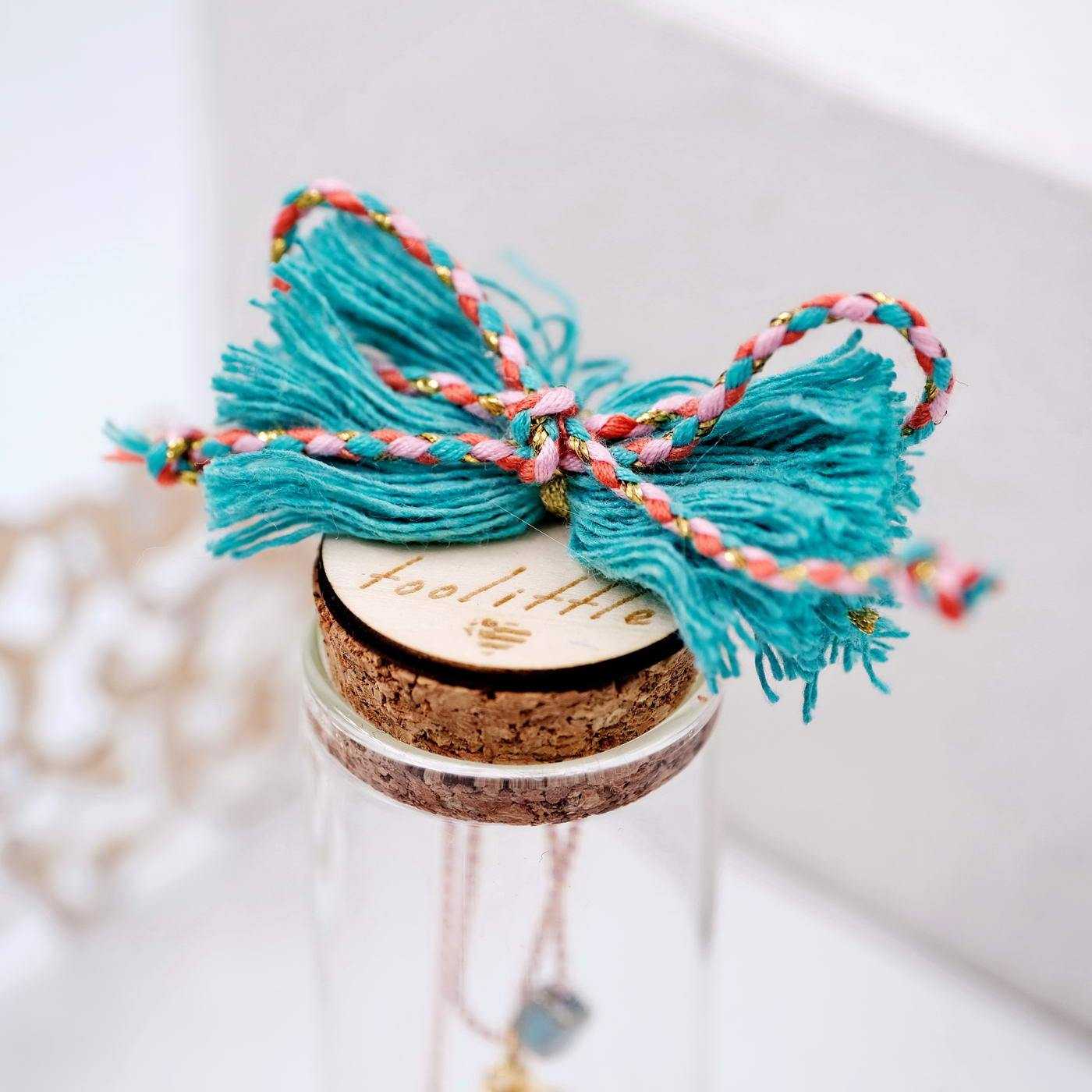 Kid's necklace Rainbow in a bottle — Necklaces from Toolittle — additional view 3