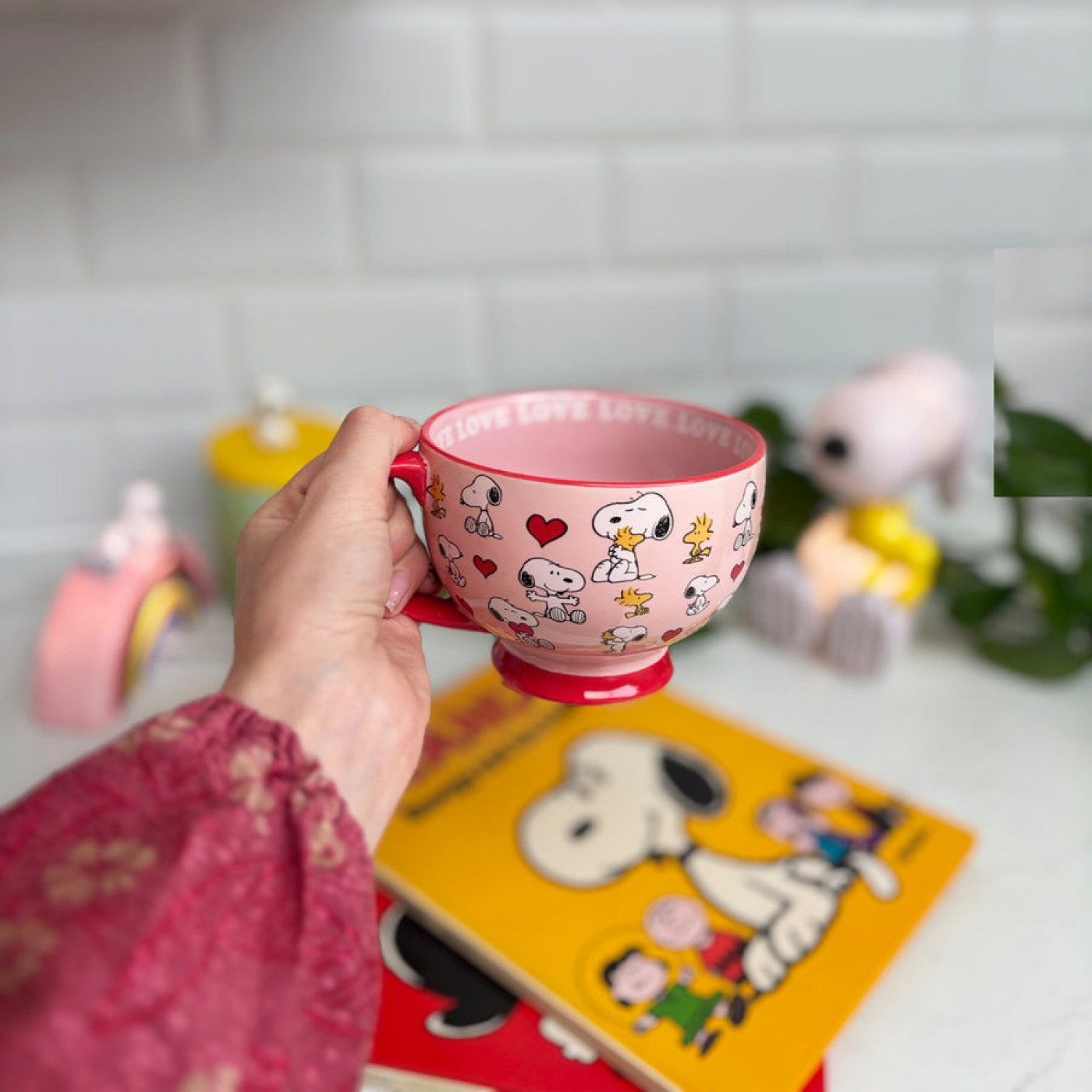 Peanuts 'Love' Cup — Ceramics & pottery from Toolittle — additional view 2