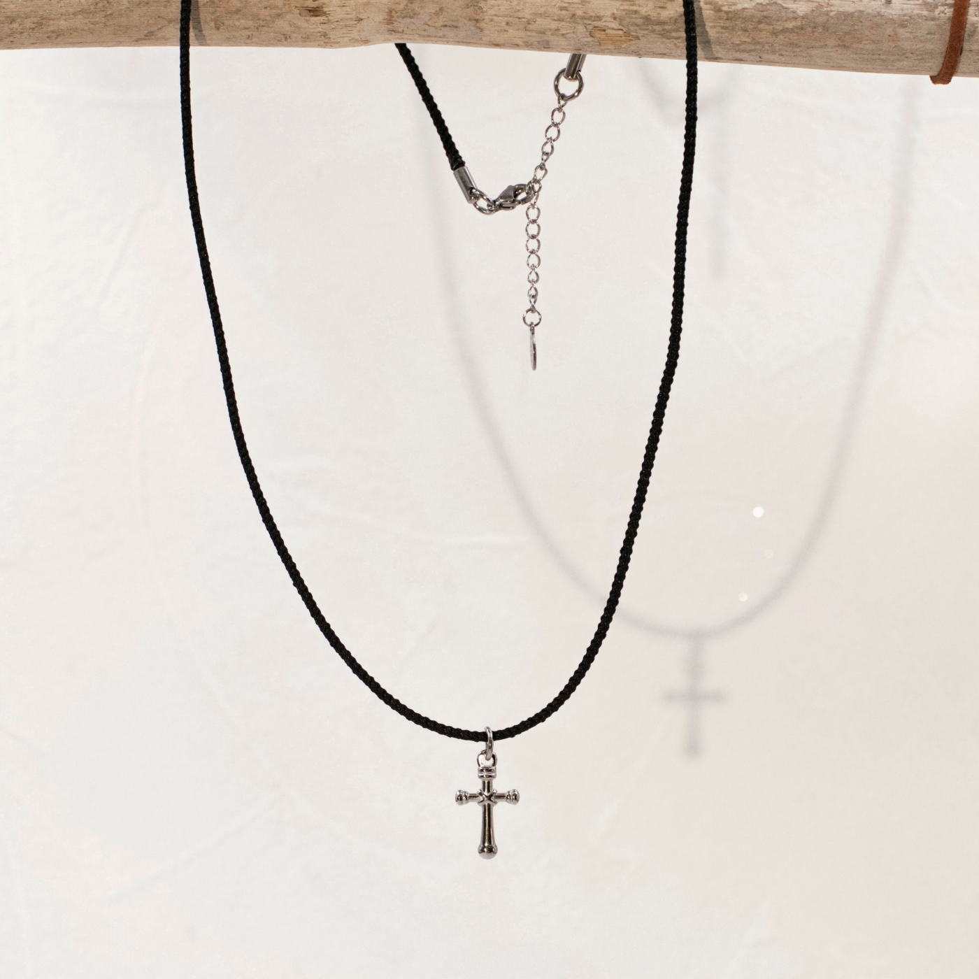 Stainless Steel Cross Men's Necklace — Necklaces from Toolittle — additional view 3