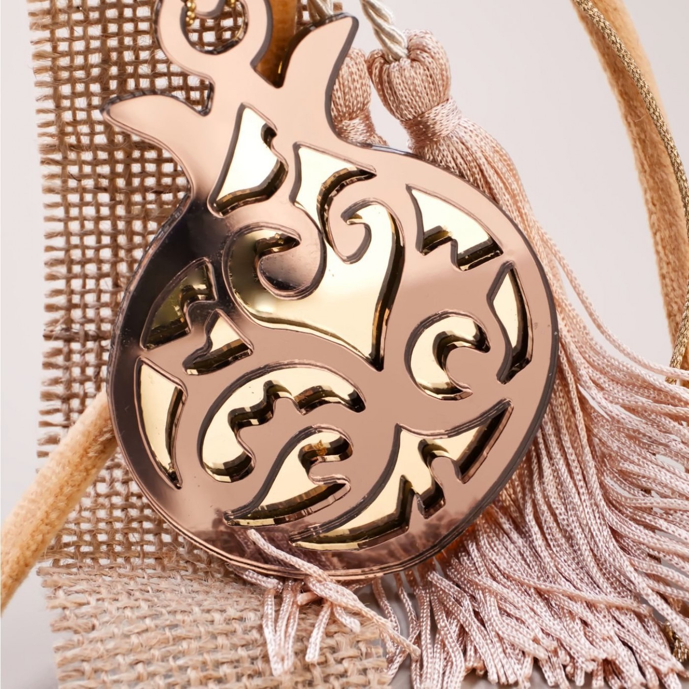 Handmade 2026 Lucky Pomegranate – A Modern Greek Symbol of Good Fortune — Pendants & charms from Toolittle — additional view 2