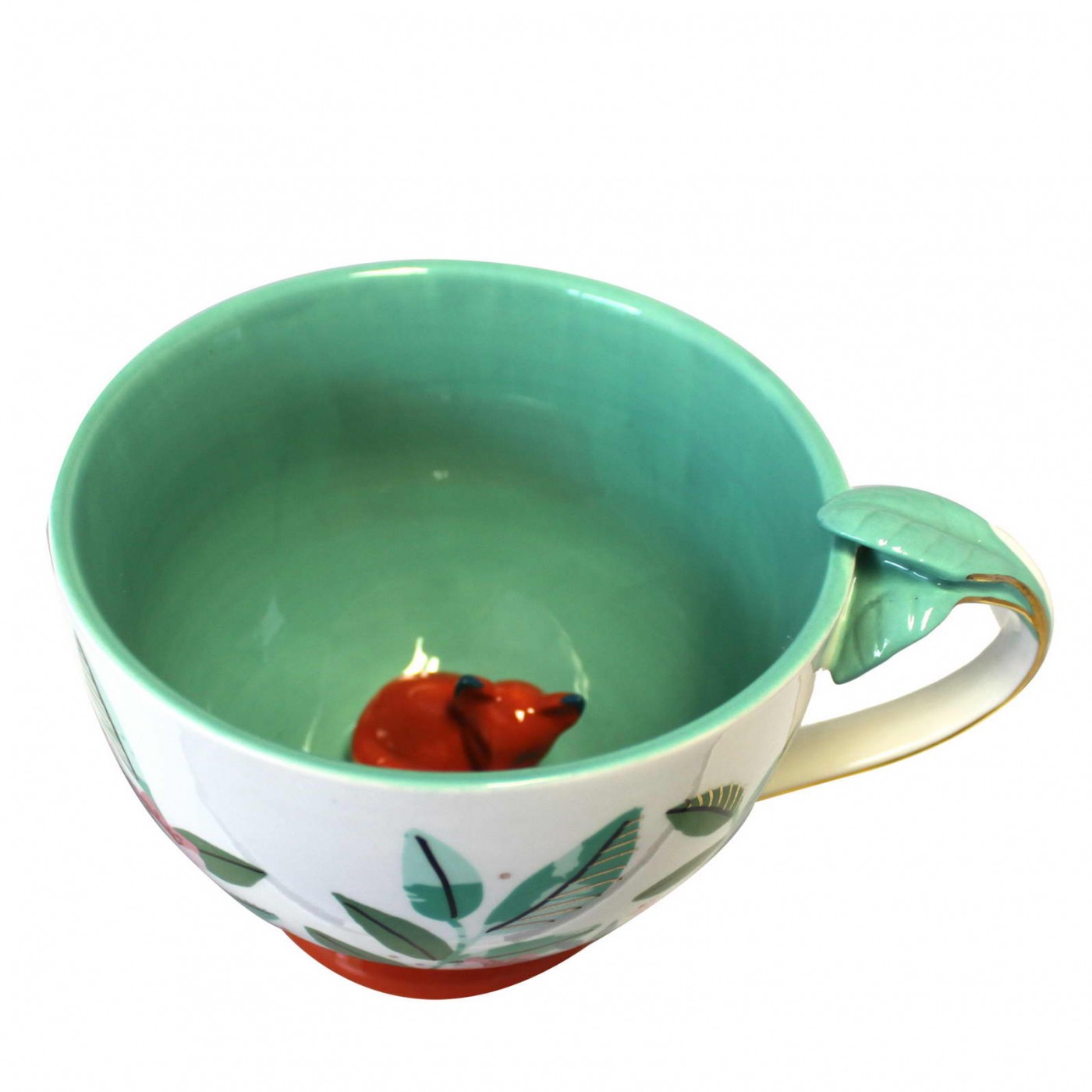 Secret Garden Fox Teacup — Ceramics & pottery from Toolittle — additional view 5