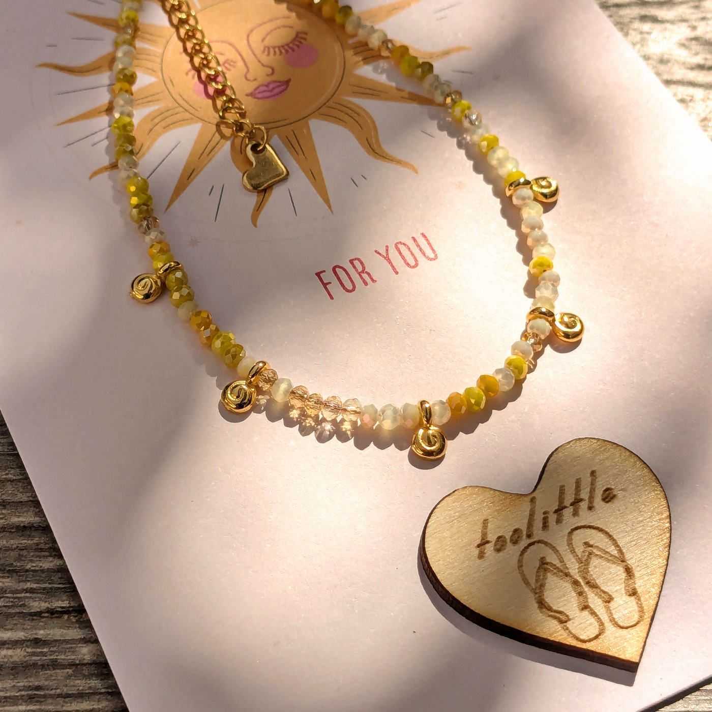 Seashell Ankle Bracelet — Anklets from Toolittle — additional view 2