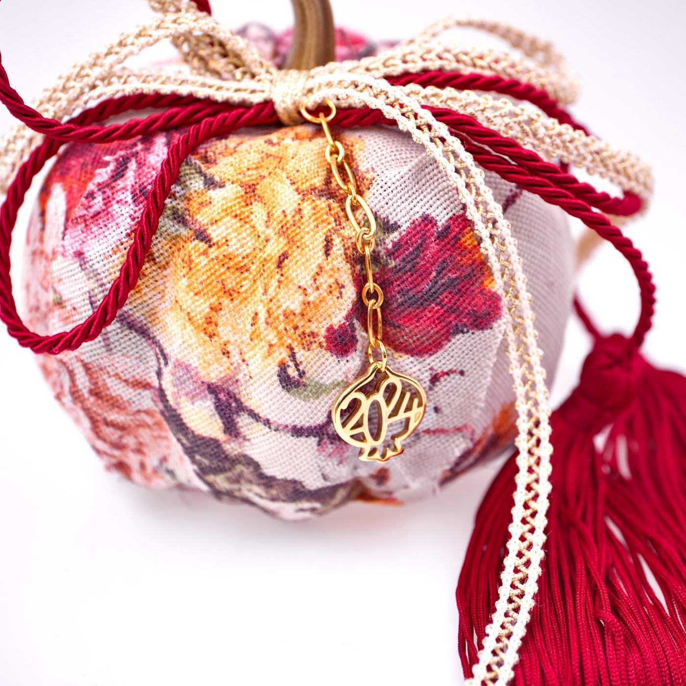 Pumpkin Lucky Charm — Pendants & charms from Toolittle — additional view 3