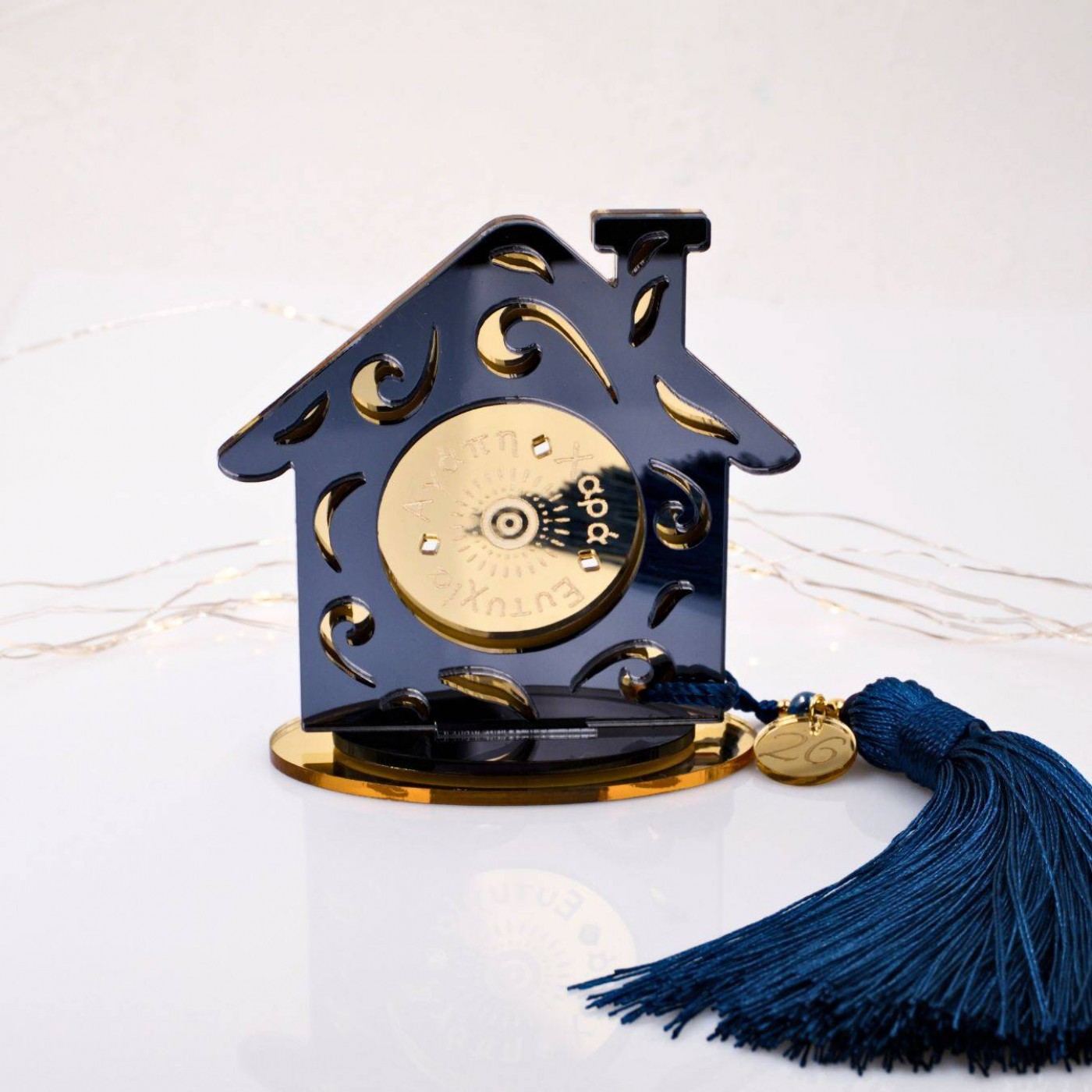 2026 House with Evil Eye Lucky Charm — Pendants & charms from Toolittle — additional view 2