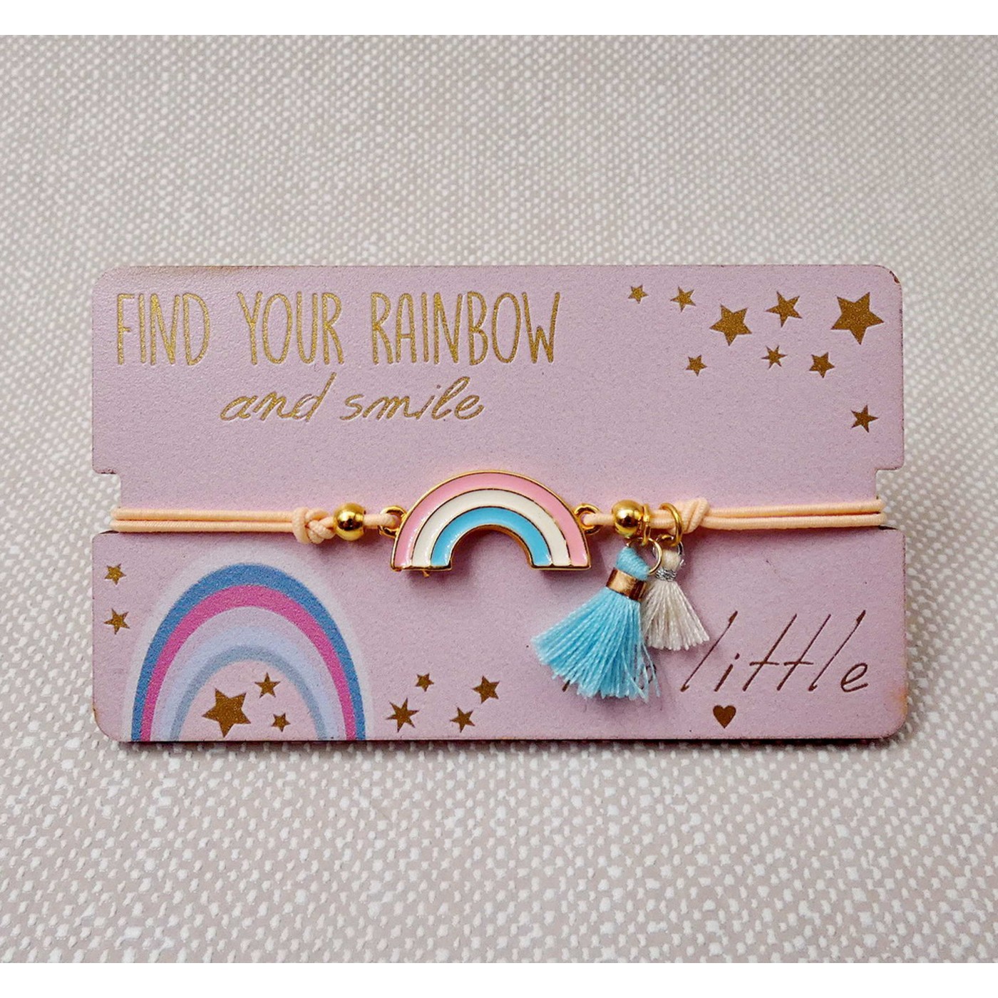 "Find your Rainbow" Kid's Bracelet — Bracelets from Toolittle — additional view 2