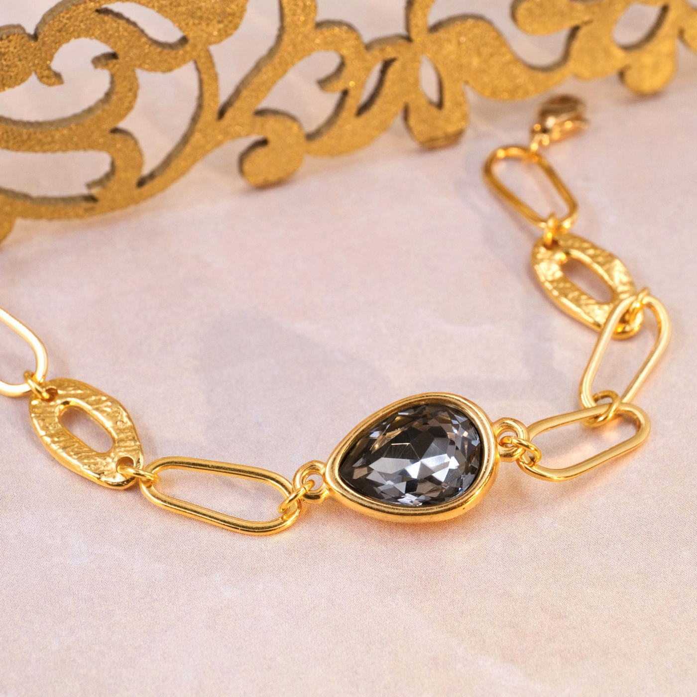 Crystal Chain Bracelet — Bracelets from Toolittle — additional view 3