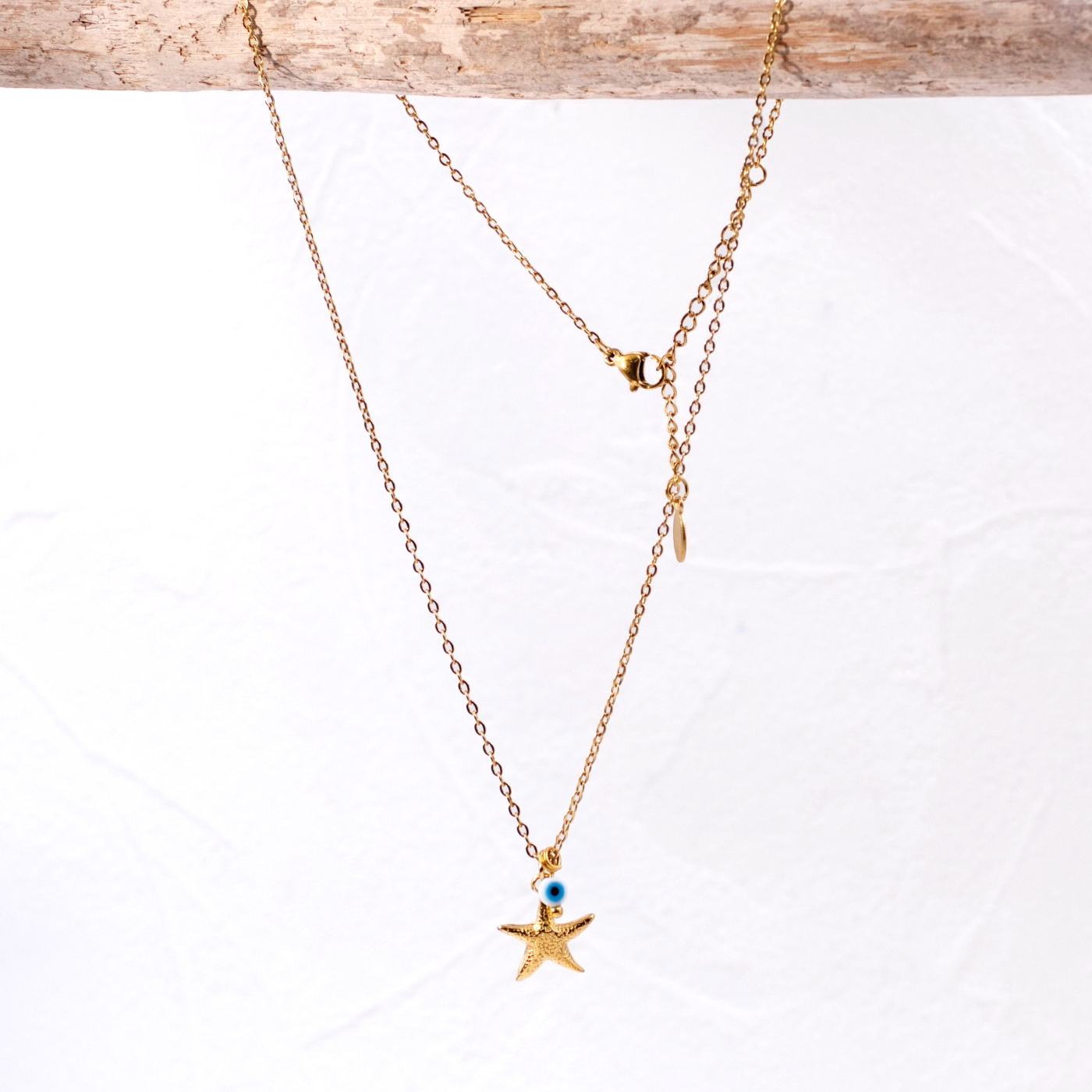 Inox Starfish Chain Necklace — Necklaces from Toolittle — additional view 3