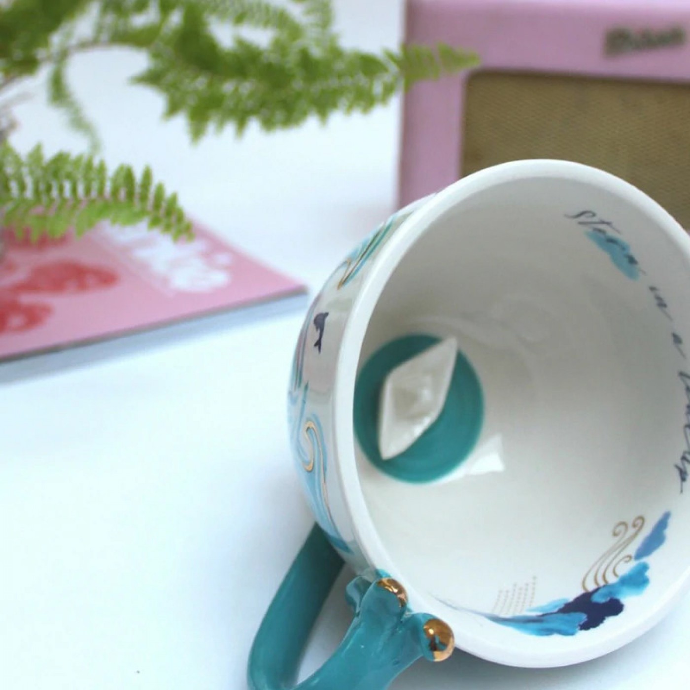 By The Sea Storm Tea Cup — Ceramics & pottery from Toolittle — additional view 2